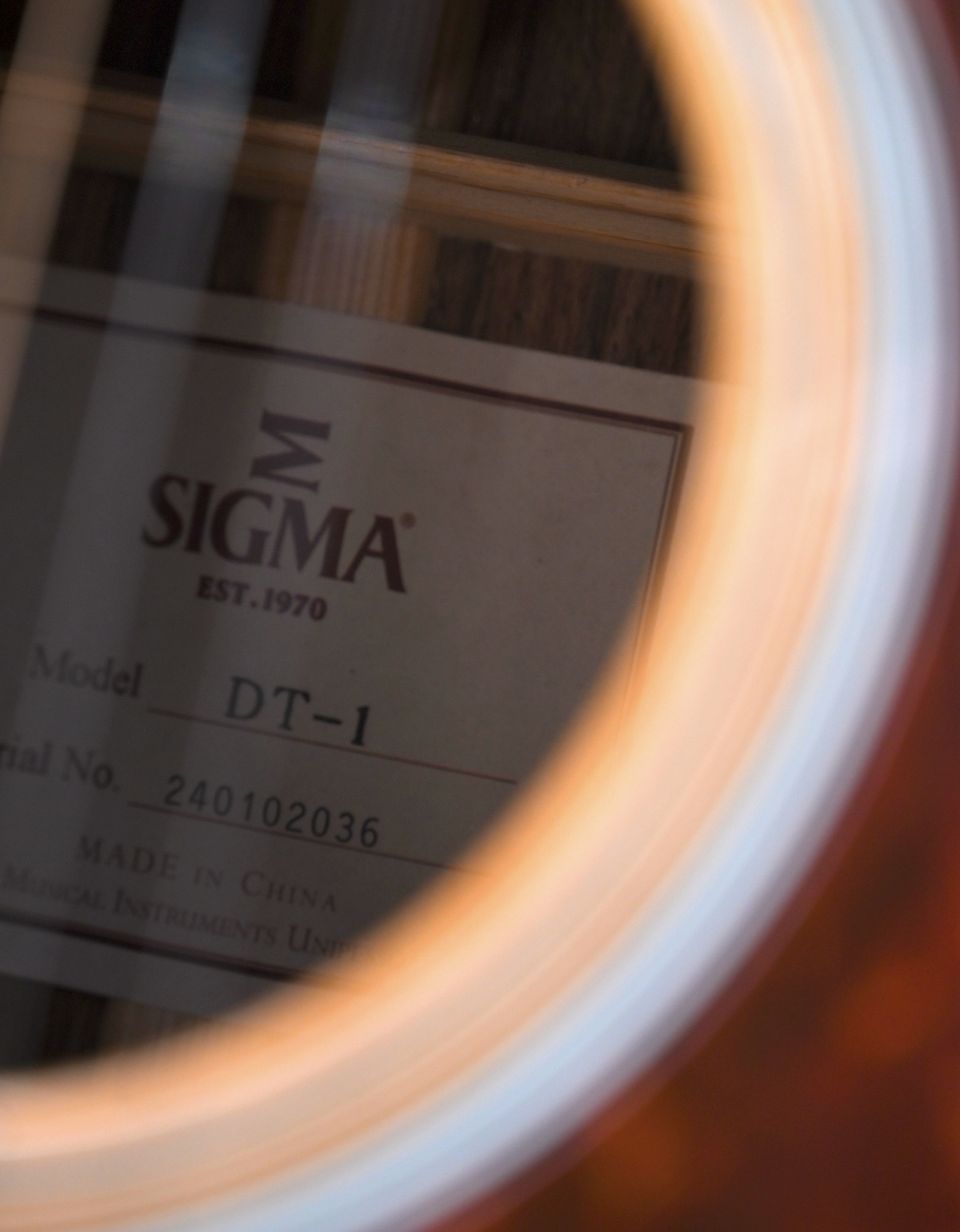 Акустическая гитара Sigma DT-1 - купить в "Гитарном Клубе"