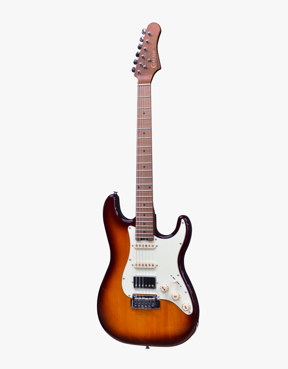 Электрогитара Crafter Modern Seoul VVS MP Tobacco Sunburst - купить в "Гитарном Клубе"