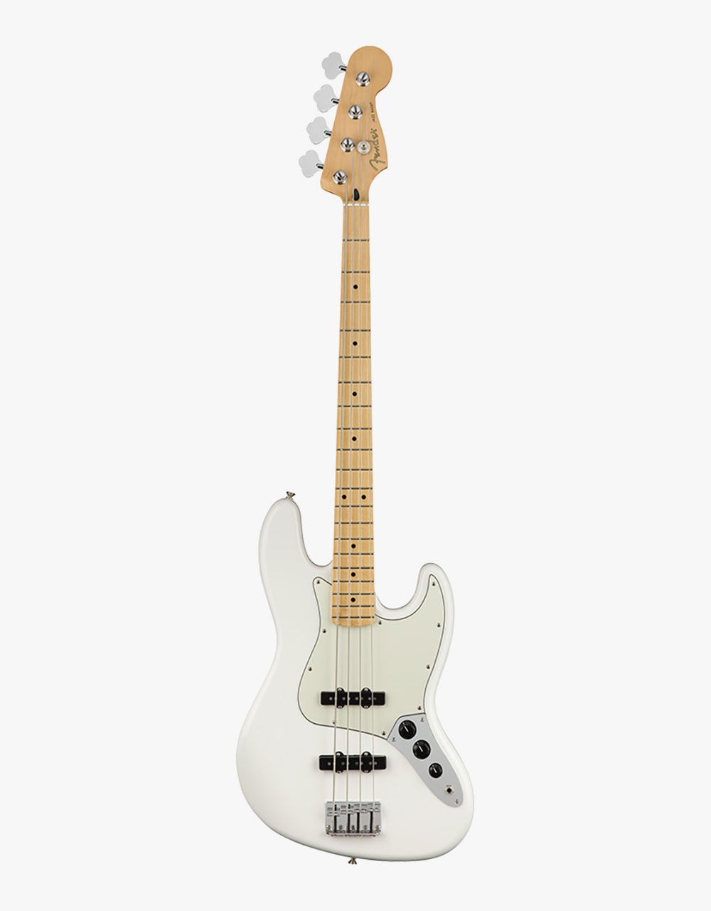 Бас-гитара Fender Player Jazz Bass Polar White - купить в "Гитарном Клубе"