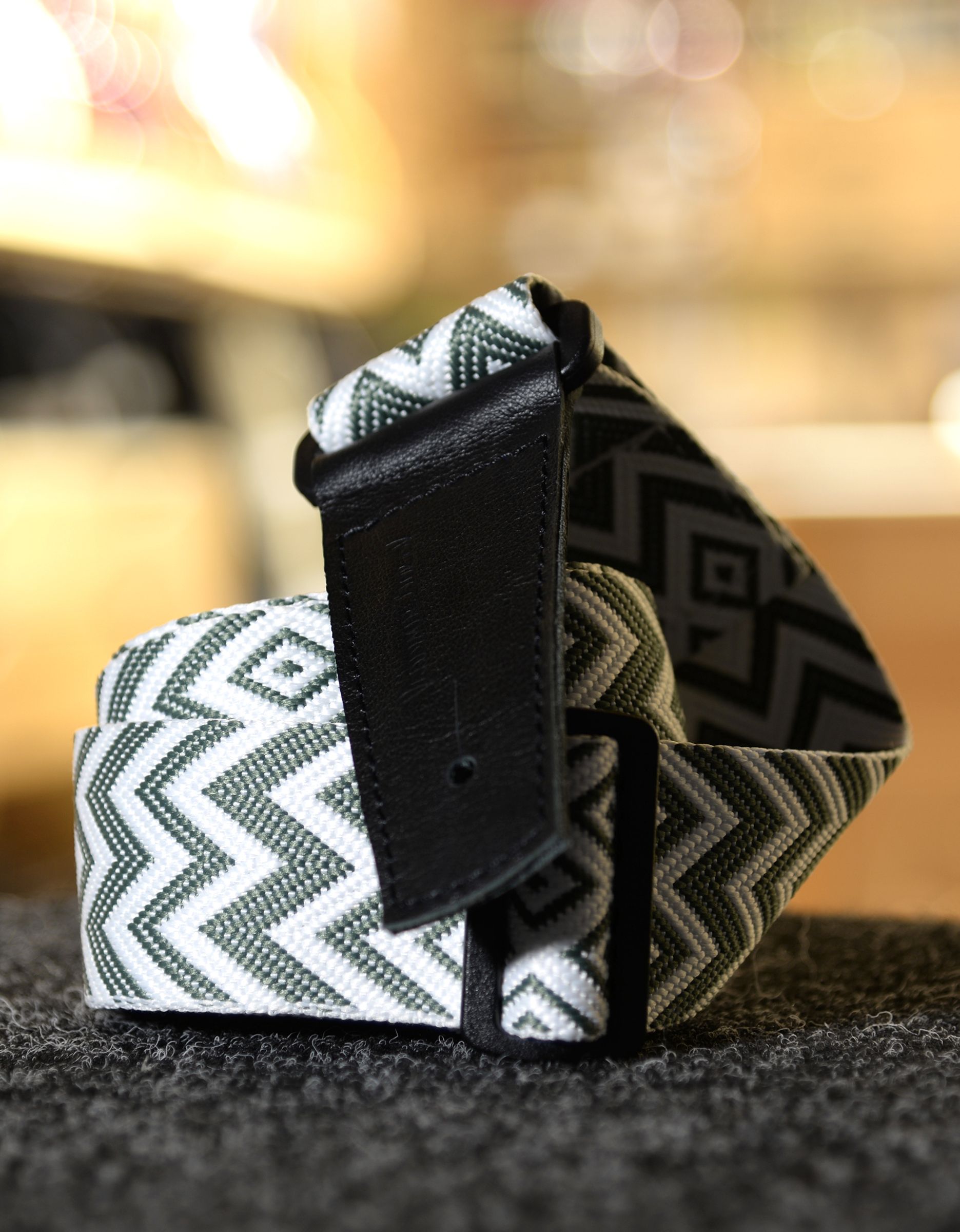 Гитарный ремень Vladimir Burov, стропа, узор "елочка" - купить в "Гитарном Клубе"