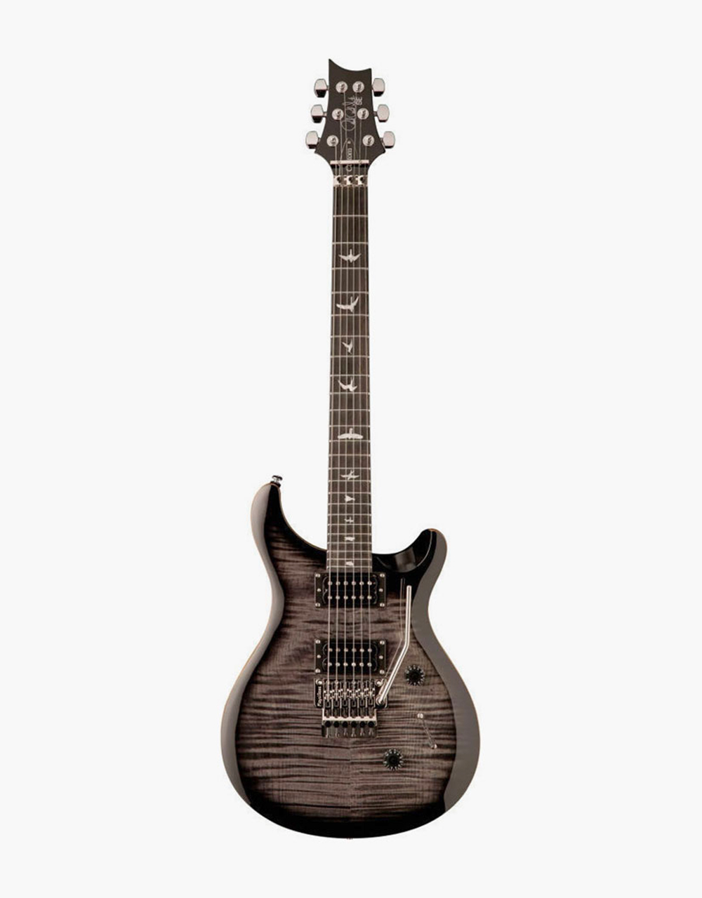 Электрогитара PRS SE CUSTOM 24 FLOYD CHARCOAL BURST - купить в "Гитарном Клубе"