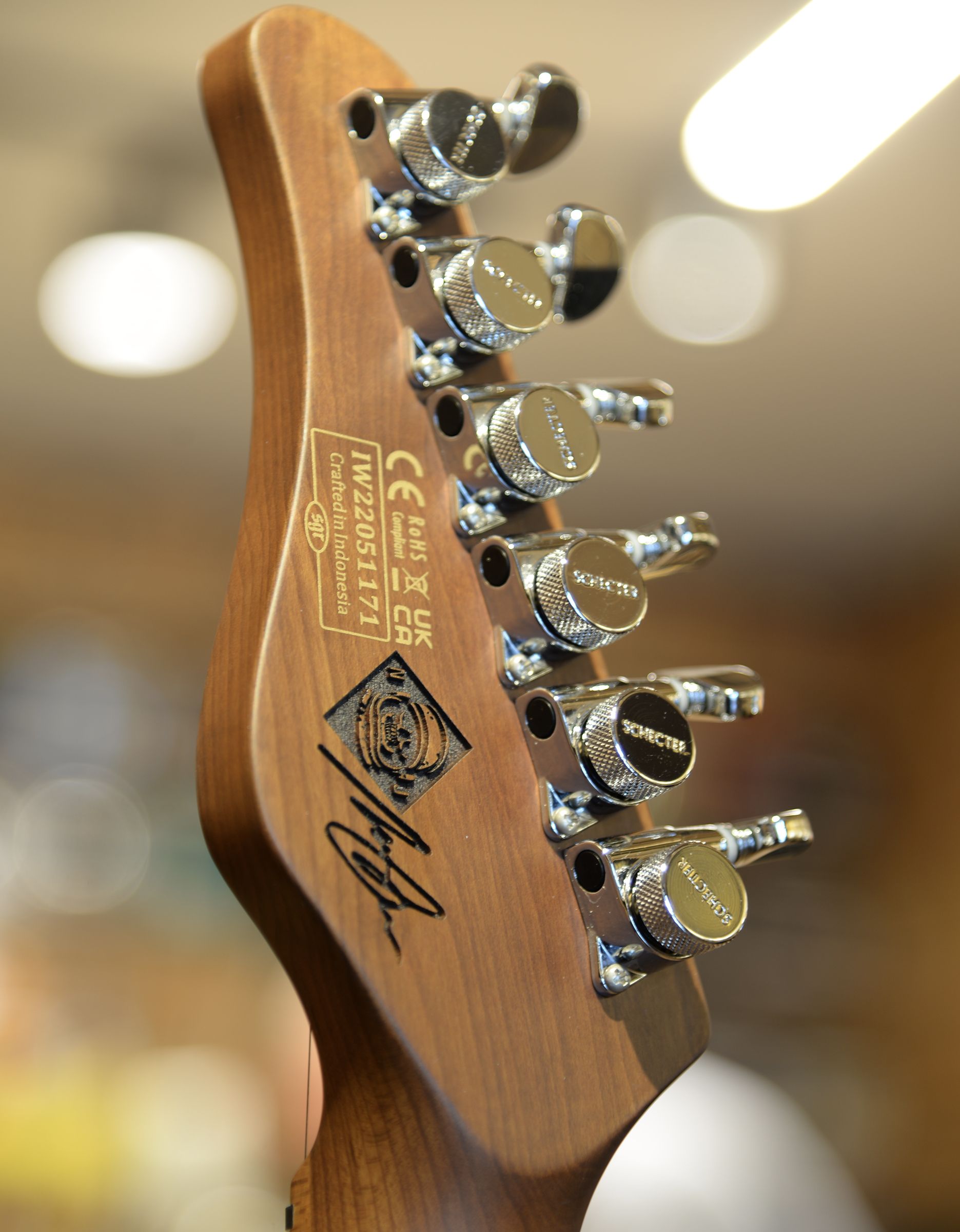 Электрогитара Schecter Nick Johnston Trad Hss A.Ink - купить в "Гитарном Клубе"