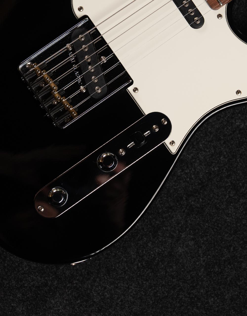 Электрогитара G&L FD ASAT Classic Jet Black CR - купить в "Гитарном Клубе"