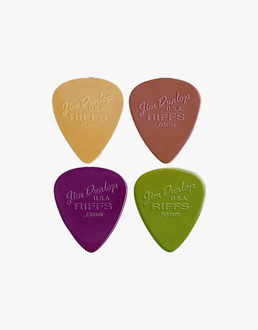 Медиатор Dunlop 4360 RIFFS Standard 0.46 mm - купить в "Гитарном Клубе"