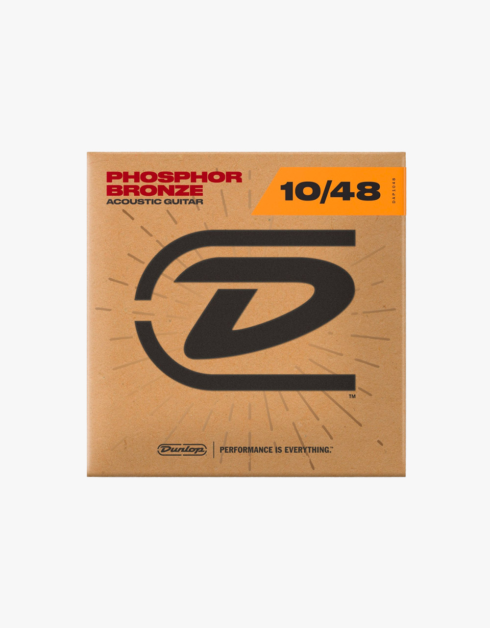 Струны для акустической гитары Dunlop Phosphor Bronze, 10-48 - купить в "Гитарном Клубе"