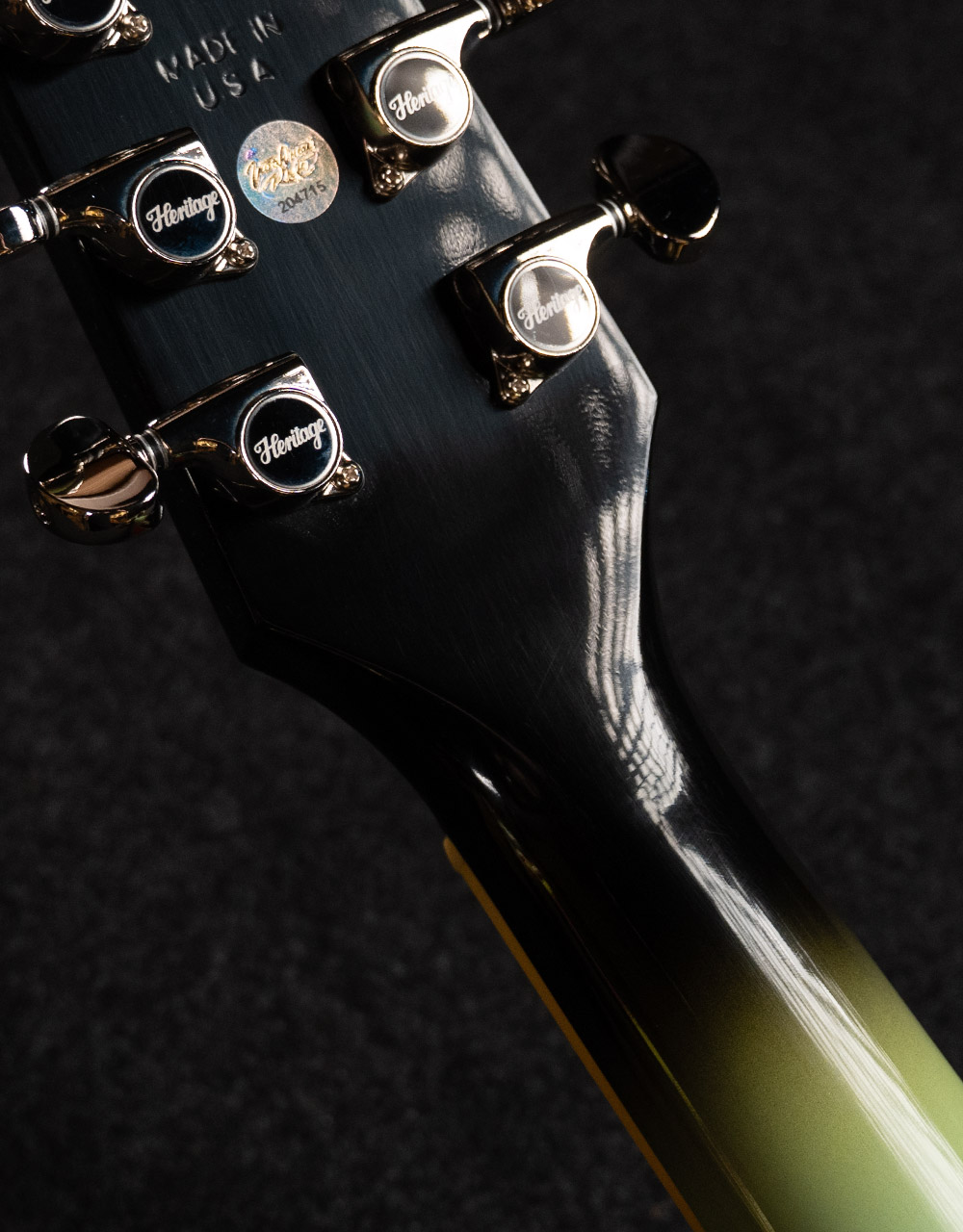 Электрогитара Heritage Custom Shop Factory Special H-535 Green Burst - купить в "Гитарном Клубе"