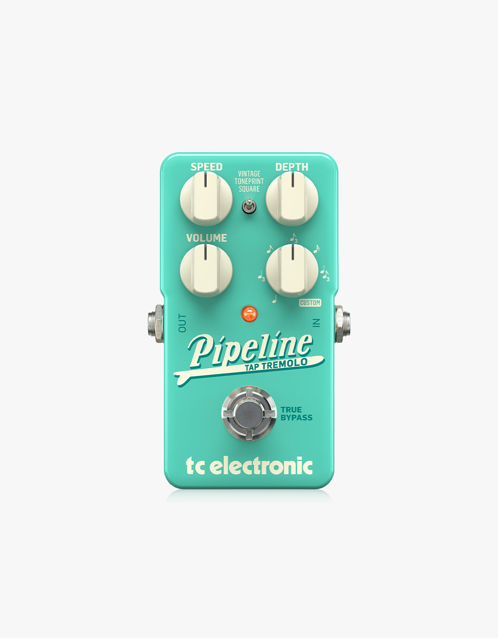 Гитарная педаль TC Electronic Pipeline Tap Tremolo - купить в "Гитарном Клубе"
