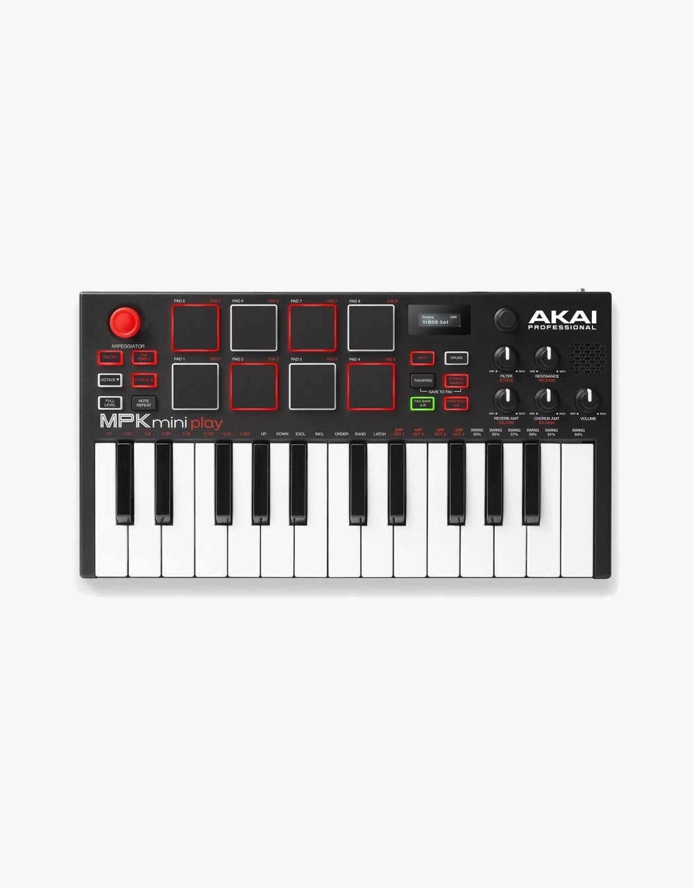 MIDI-контроллер Akai Pro MPK MINI PLAY - купить в "Гитарном Клубе"