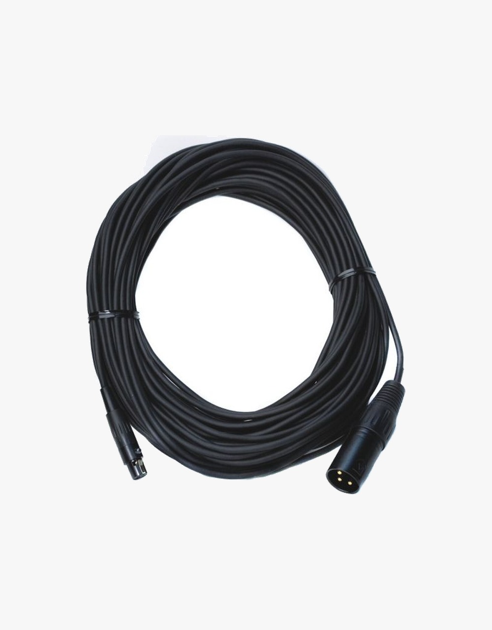 Микрофонный кабель 15 м, d3.3 мм, Mini-XLRf - XLRm Audix CBLM50 для сери Micros и MicroBoom, чёрный - купить в "Гитарном Клубе"