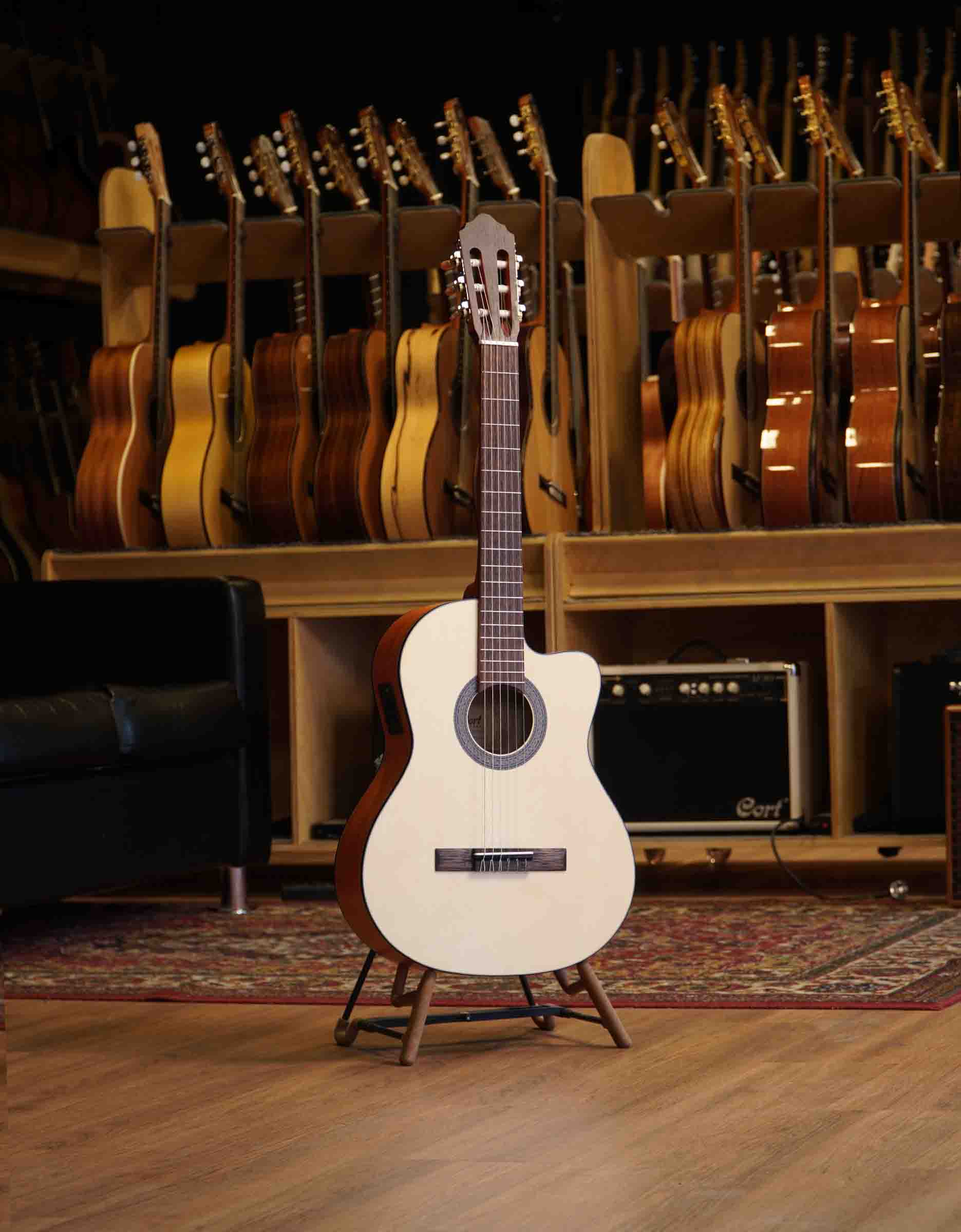 Классическая гитара Cort AC120CE-OP - купить в "Гитарном Клубе"