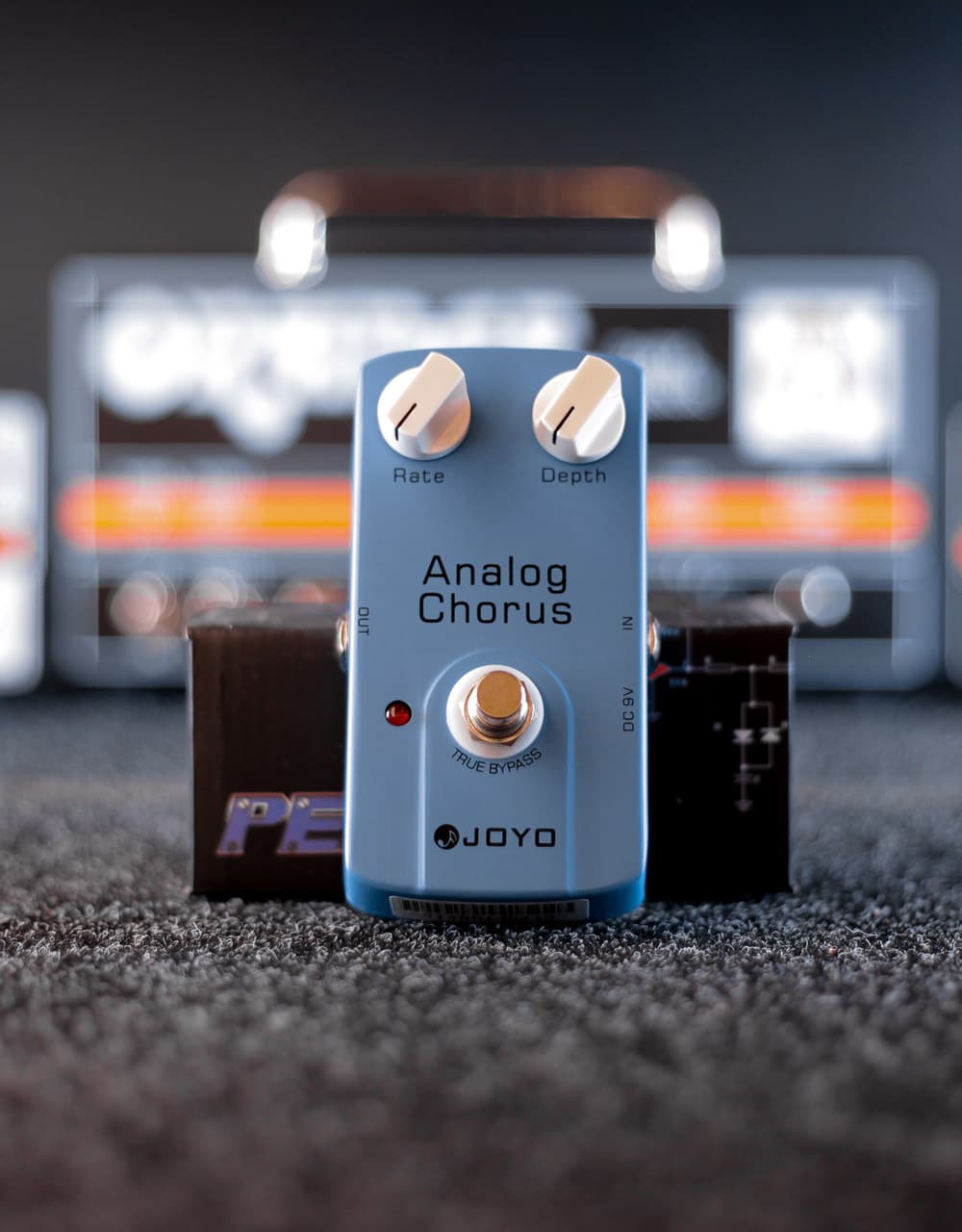 Гитарная педаль JOYO JF-37, Analog Chorus - купить в "Гитарном Клубе"