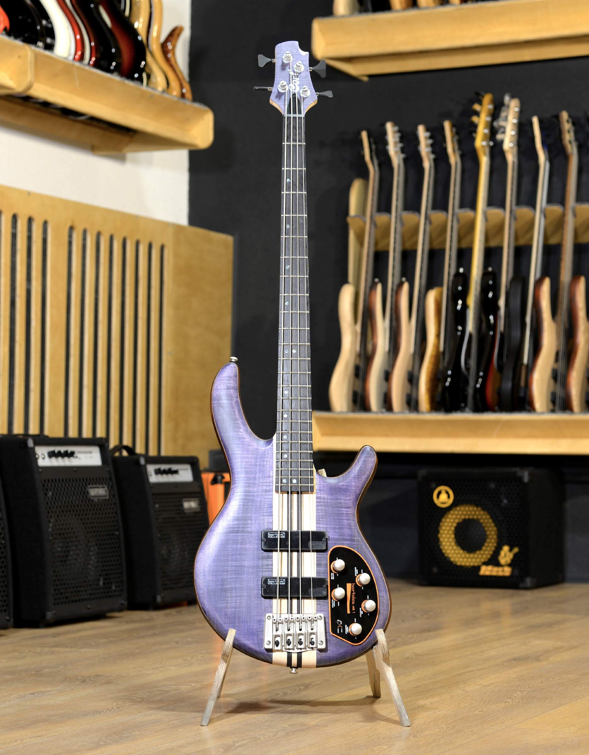 Бас-гитара Cort A4-Plus-FMMH-OPLB Artisan Series - купить в "Гитарном Клубе"