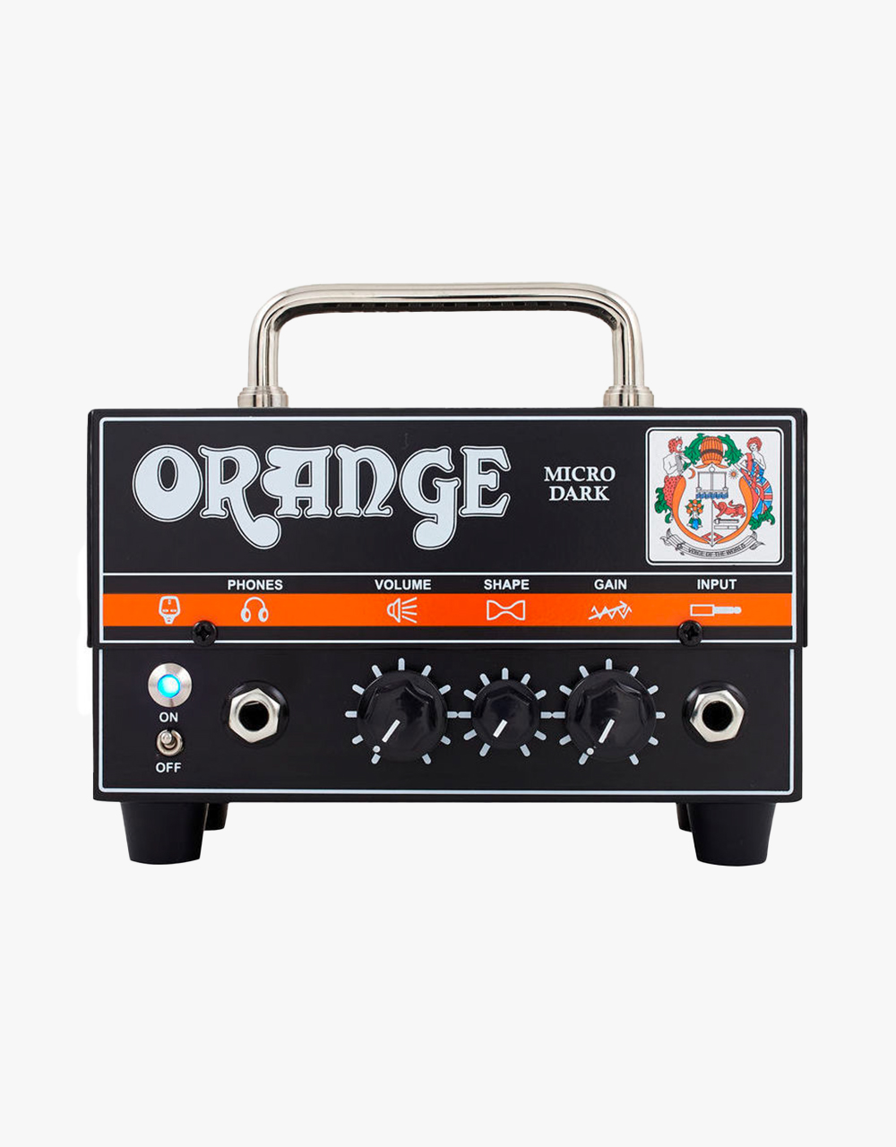 Ламповая мини-голова ORANGE Micro Dark, 20Вт - купить в "Гитарном Клубе"