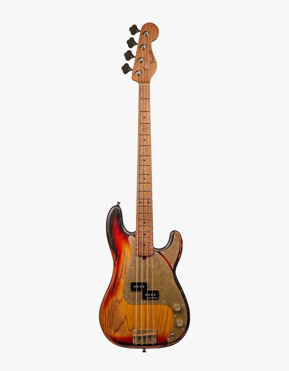 Бас-гитара Paoletti Skybass Loft 4 P Sunburst - купить в "Гитарном Клубе"