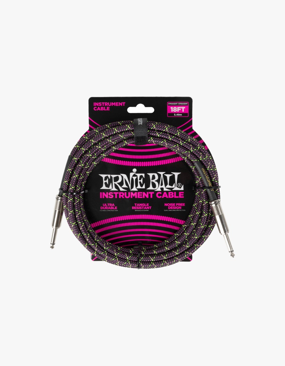 Инструментальный кабель Ernie Ball 6431, 5.49 м - купить в "Гитарном Клубе"