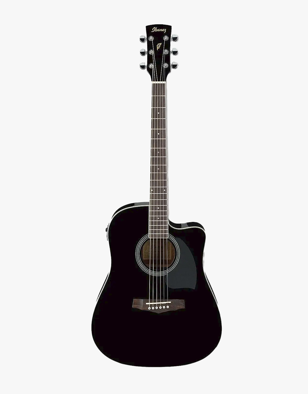 Электроакустическая гитара Ibanez PF15ECE-BK - купить в "Гитарном Клубе"