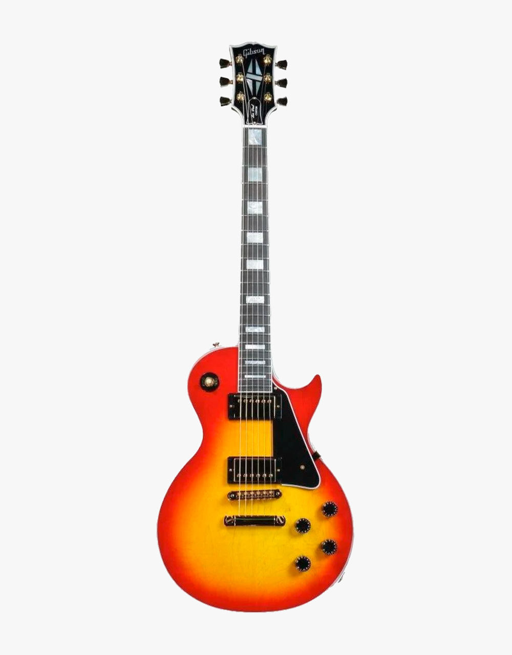 Электрогитара Gibson Custom Shop Les Paul Custom Heritage Cherry Sunburst, 2012 - купить в "Гитарном Клубе"