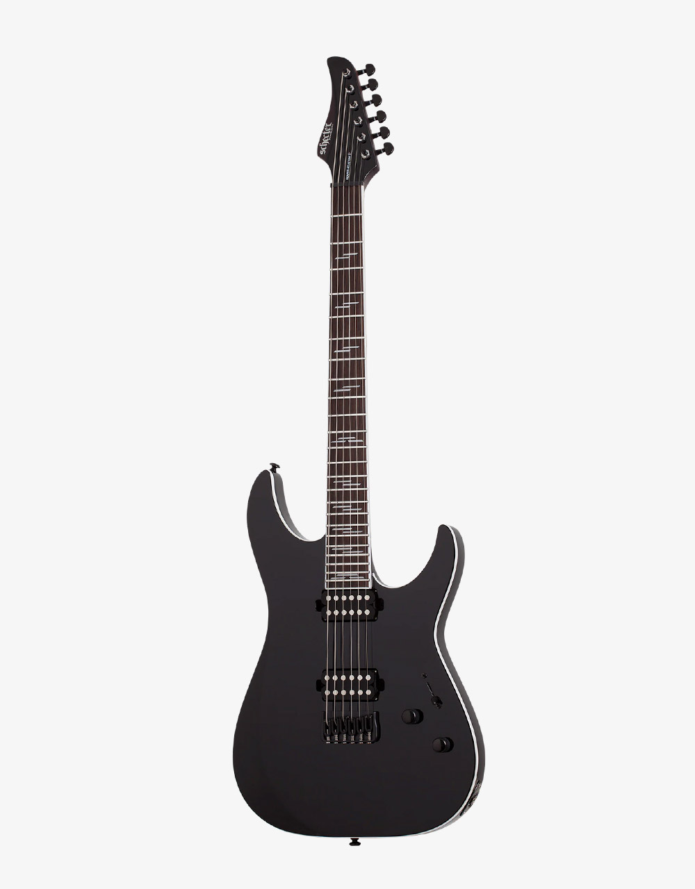 Электрогитара Schecter Reaper-6 Custom Gloss Black - купить в "Гитарном Клубе"