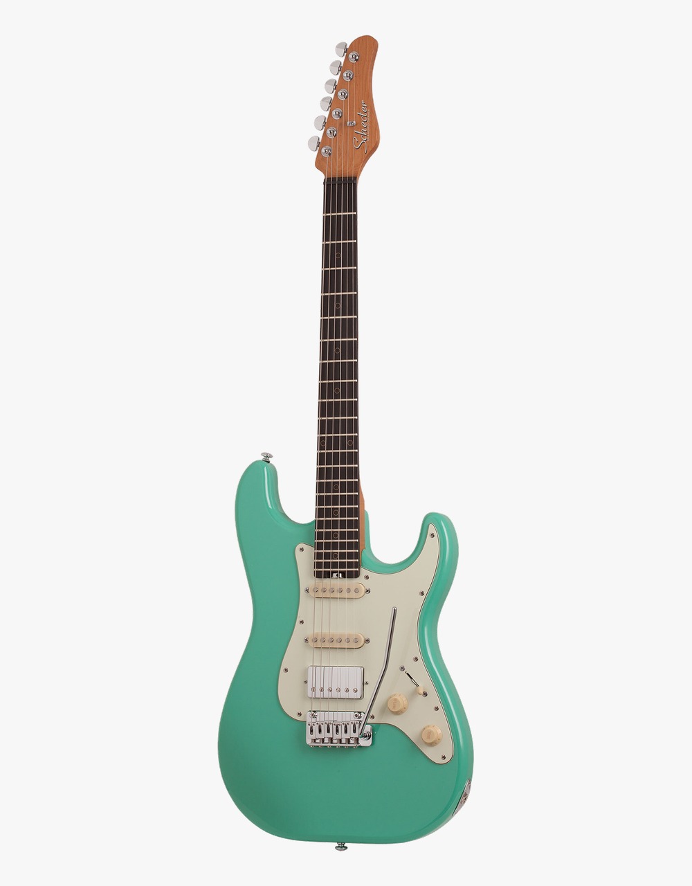 Электрогитара Schecter NICK JOHNSTON TRAD-HSS A. GREEN, Atomic Green - купить в "Гитарном Клубе"