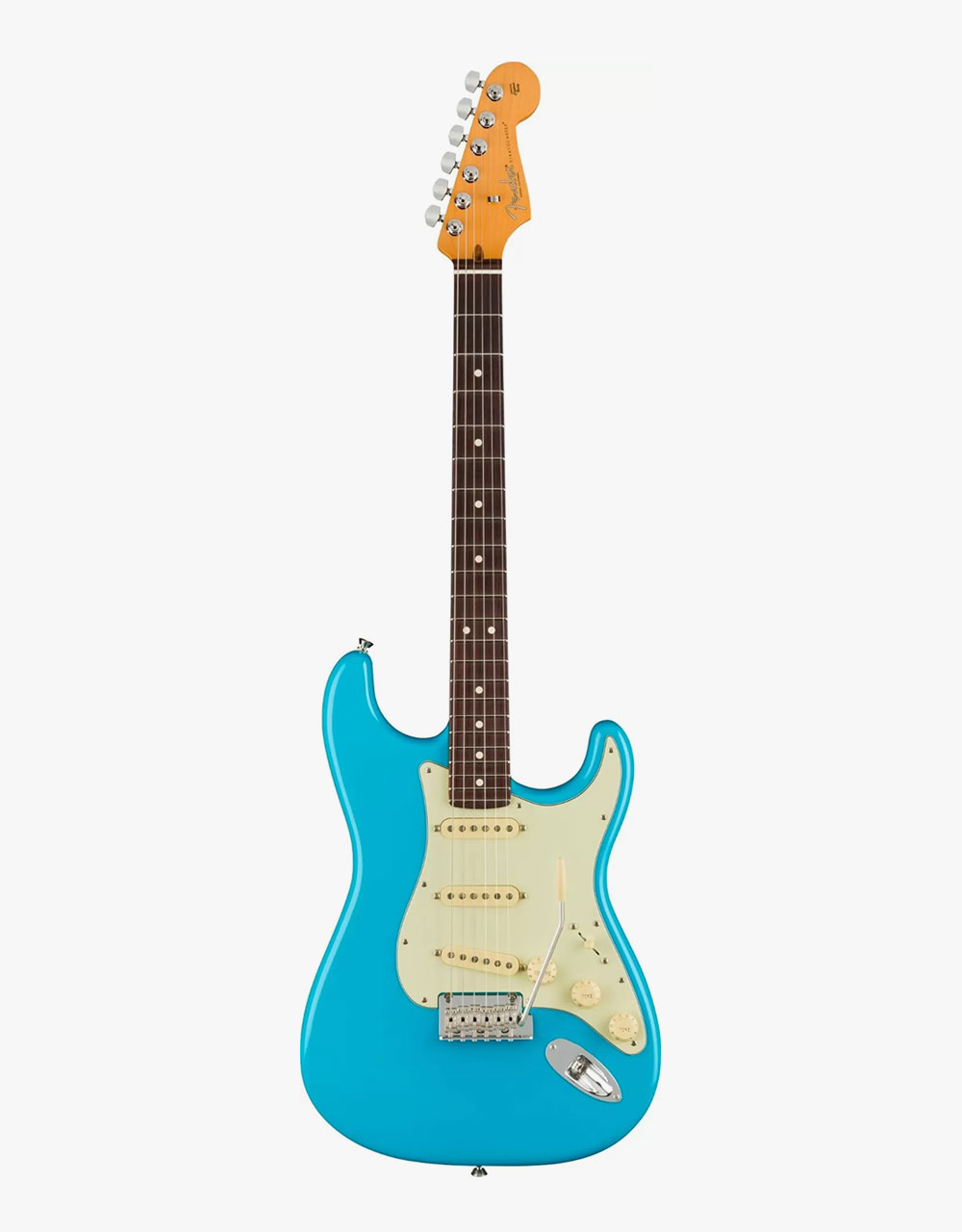 Электрогитара Fender American Professional II Stratocaster Miami Blue - купить в "Гитарном Клубе"