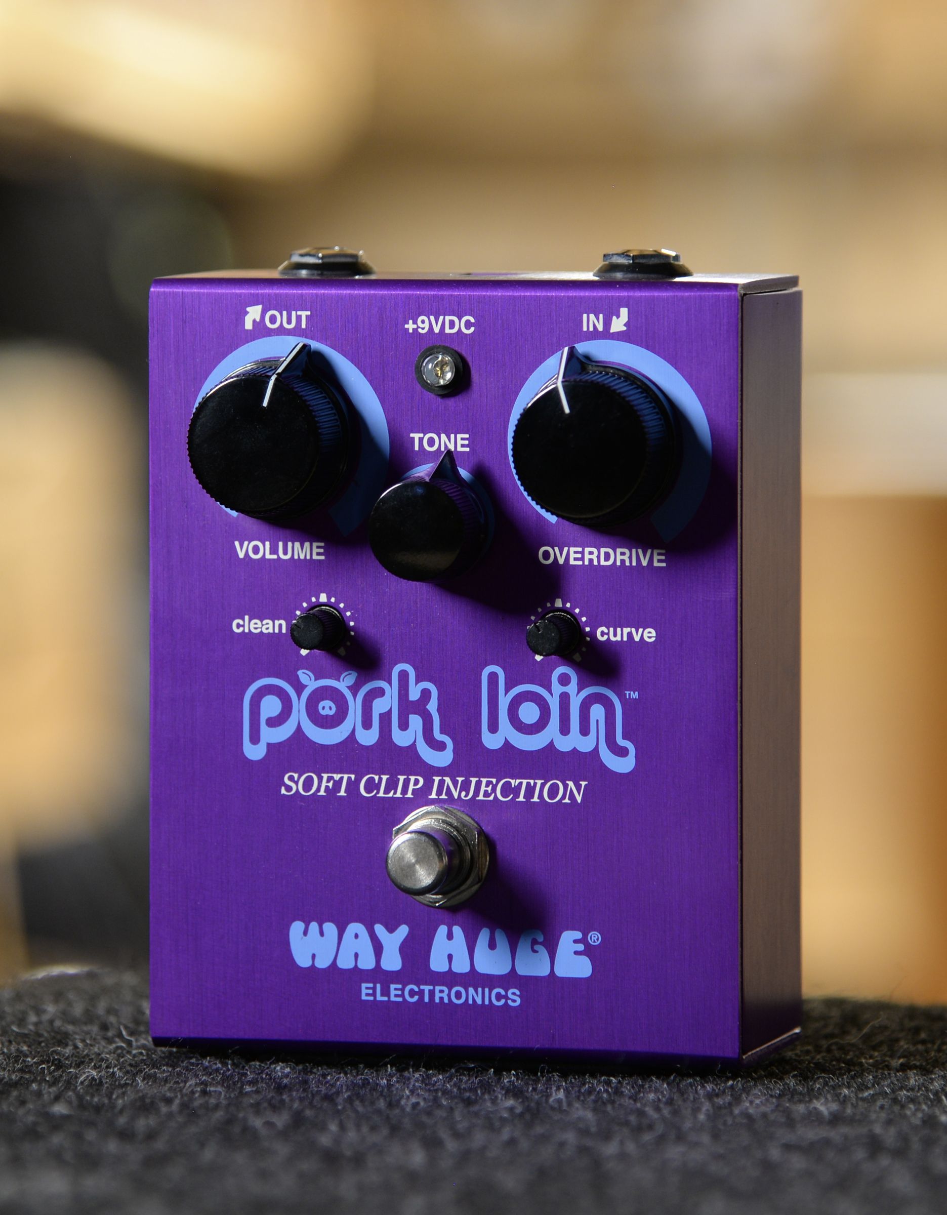 Гитарная педаль Dunlop WHE201 Pork Loin Soft Clip Injection Overdrive - купить в "Гитарном Клубе"