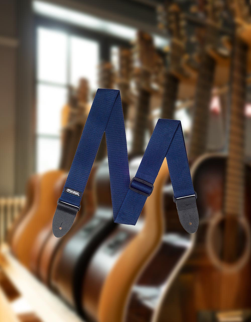 Ремень для гитары Dunlop D07-01NV Poly - купить в "Гитарном Клубе"