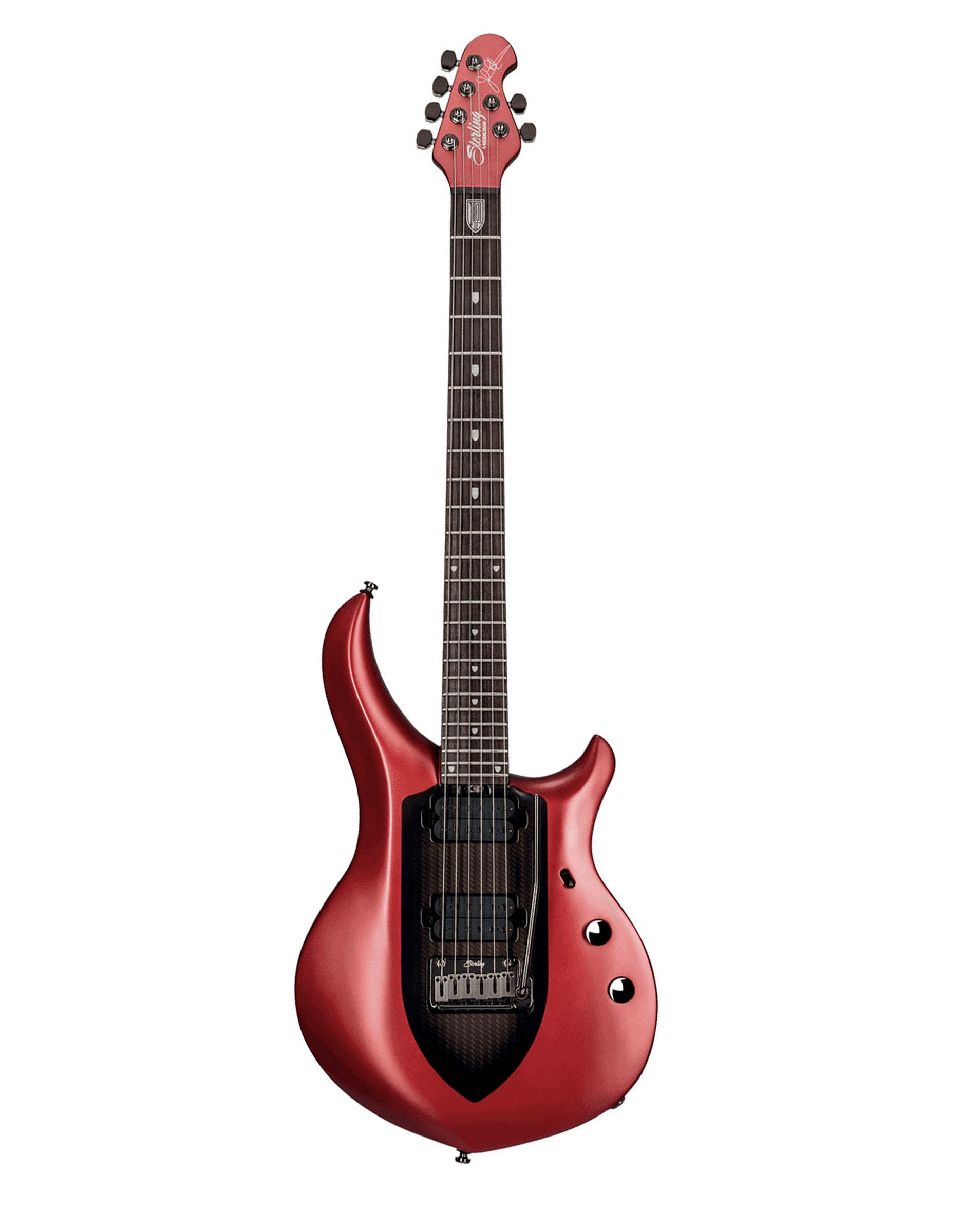 Электрогитара Sterling MAJ100 Majesty in Iced Crimson Red, John Petrucci Signature - купить в "Гитарном Клубе"