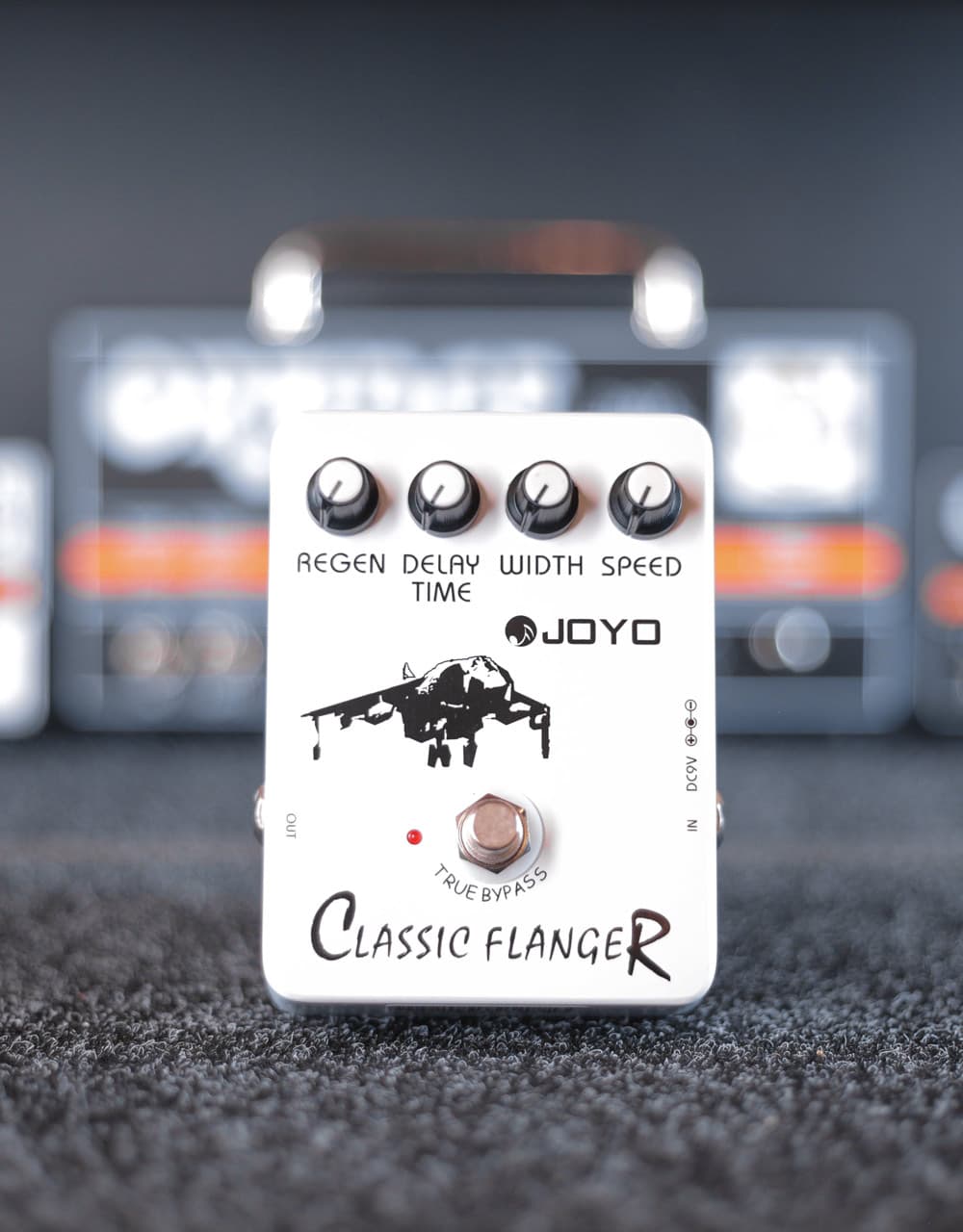 Гитарная педаль JOYO JF-07, Classic Flanger - купить в "Гитарном Клубе"