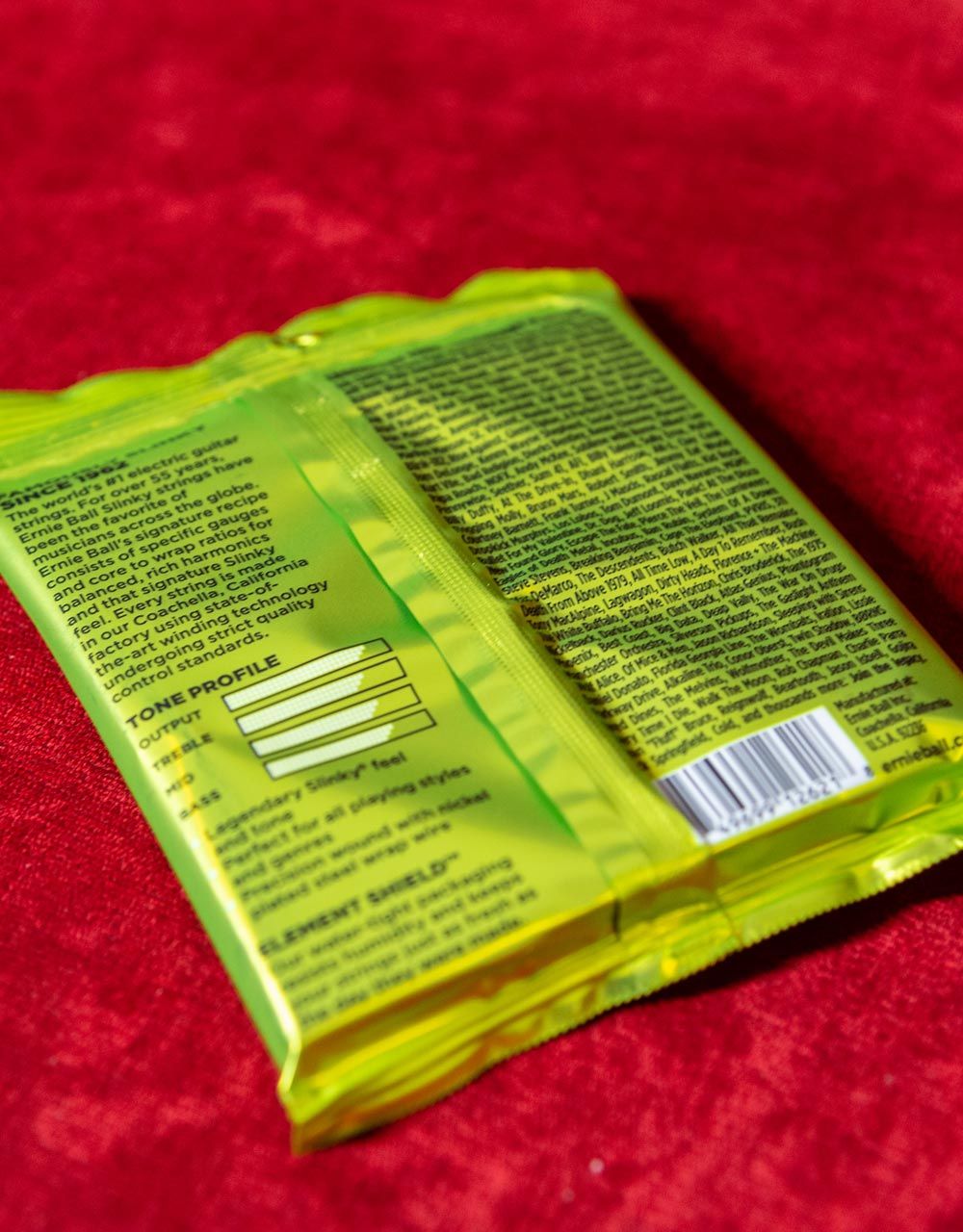 Струны для 7-струнной электрогитары Ernie Ball 2621 Regular Slinky, 10-56 - купить в "Гитарном Клубе"