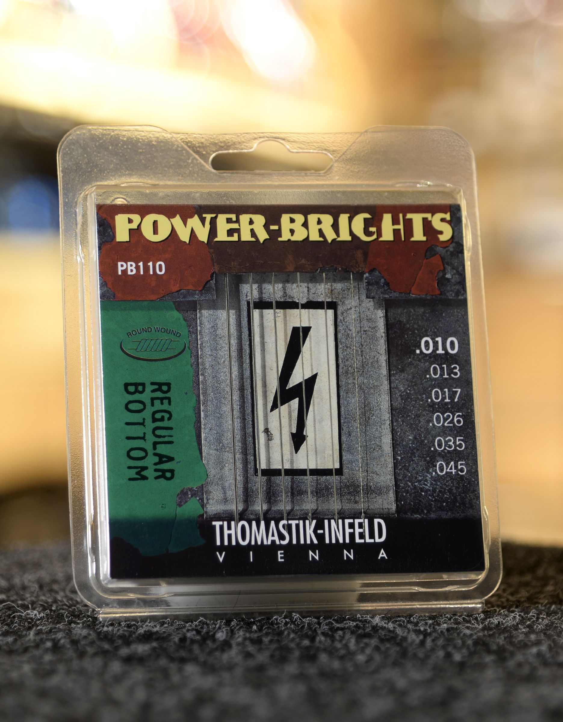 Струны для электрогитары THOMASTIK Power Brights PB110, 10-45 - купить в "Гитарном Клубе"
