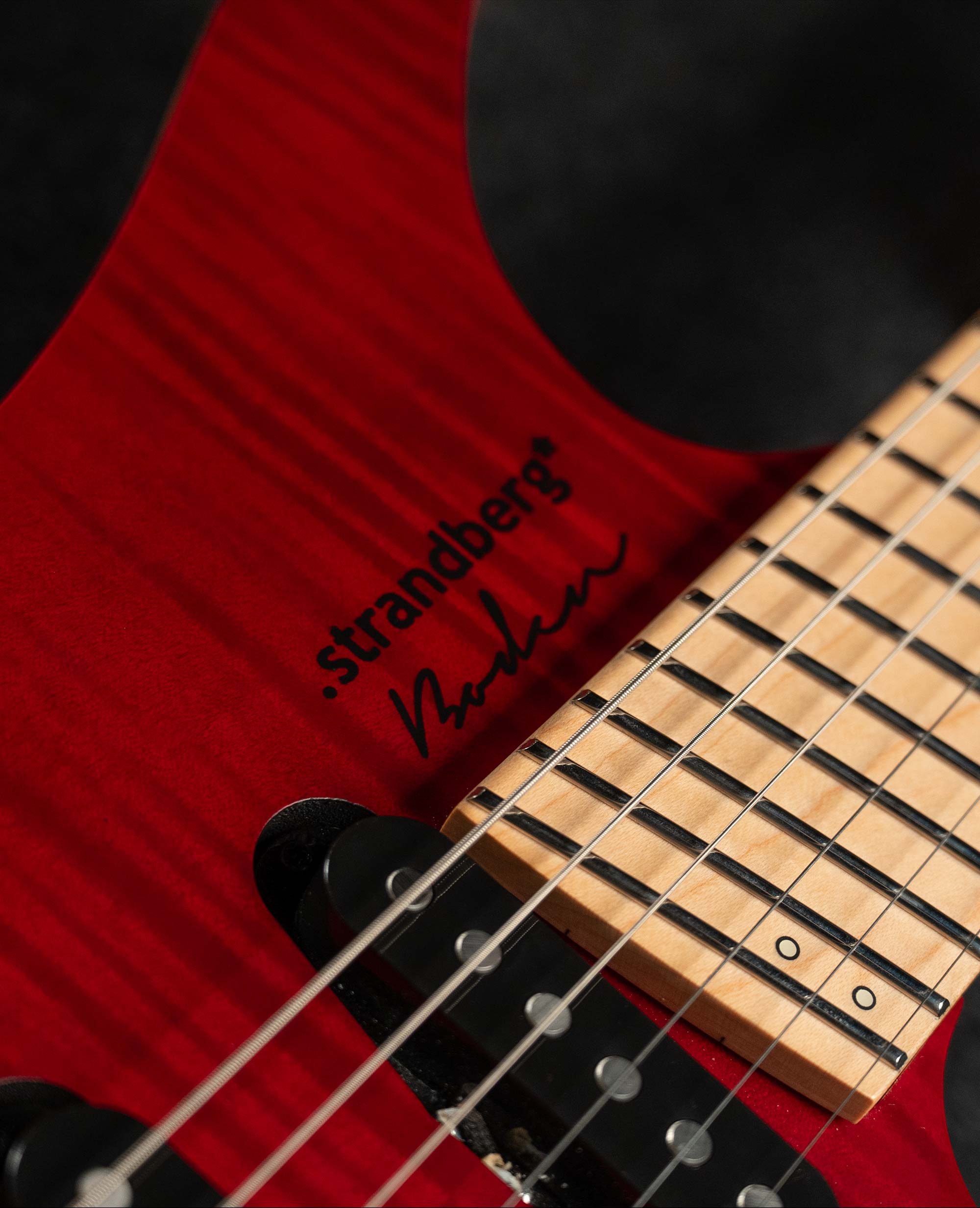 Электрогитара безголовая Strandberg Boden Standard NX 6 Trem Red - купить в "Гитарном Клубе"