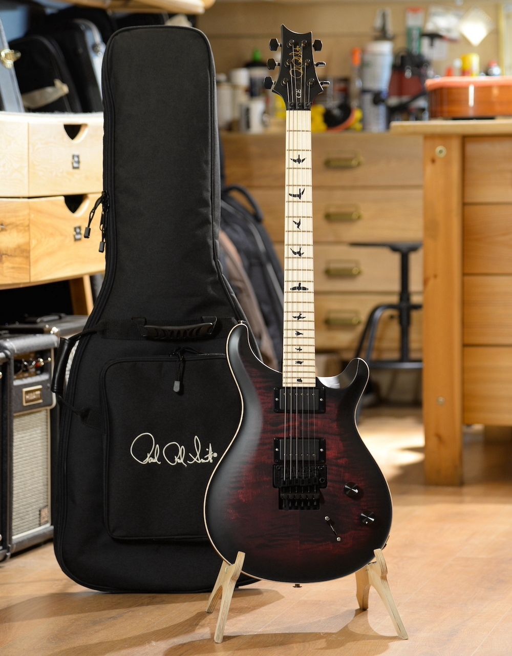 Электрогитара PRS CE24 DUSTIE WARING ZA WARING BURST - купить в "Гитарном Клубе"