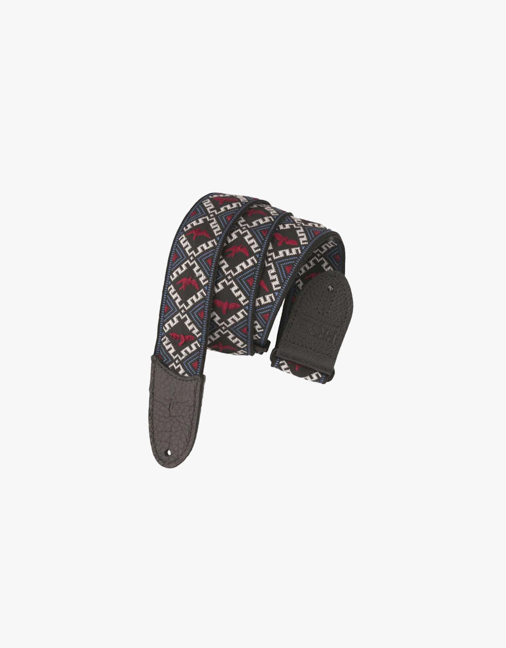 Ремень для гитары PRS Jacquard Hootenanny Strap, Red, White & Blue Birds - купить в "Гитарном Клубе"