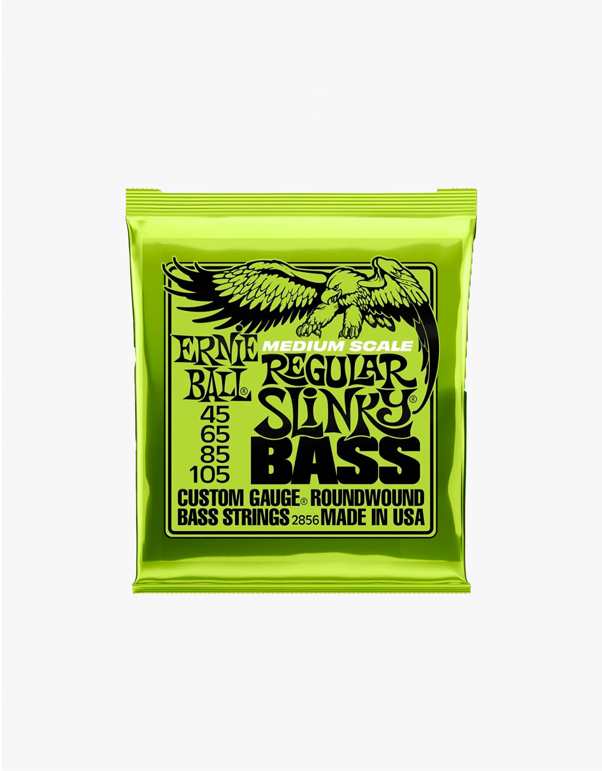 Струны для бас-гитары Ernie Ball 2852 Regular Slinky Short Scale, 45-105 - купить в "Гитарном Клубе"