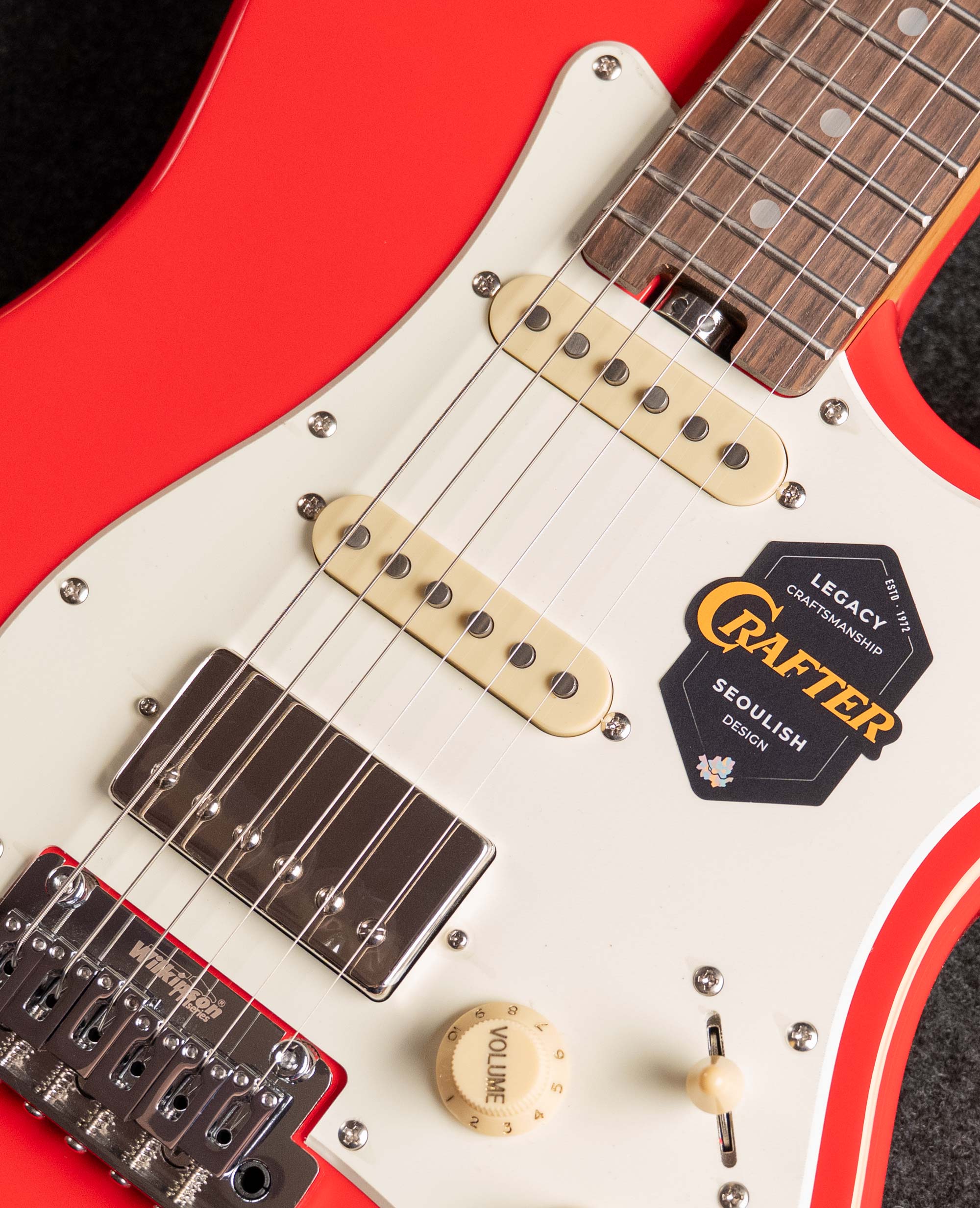 Электрогитара Crafter Modern Seoul II S VVS RS Vintage Red - купить в "Гитарном Клубе"