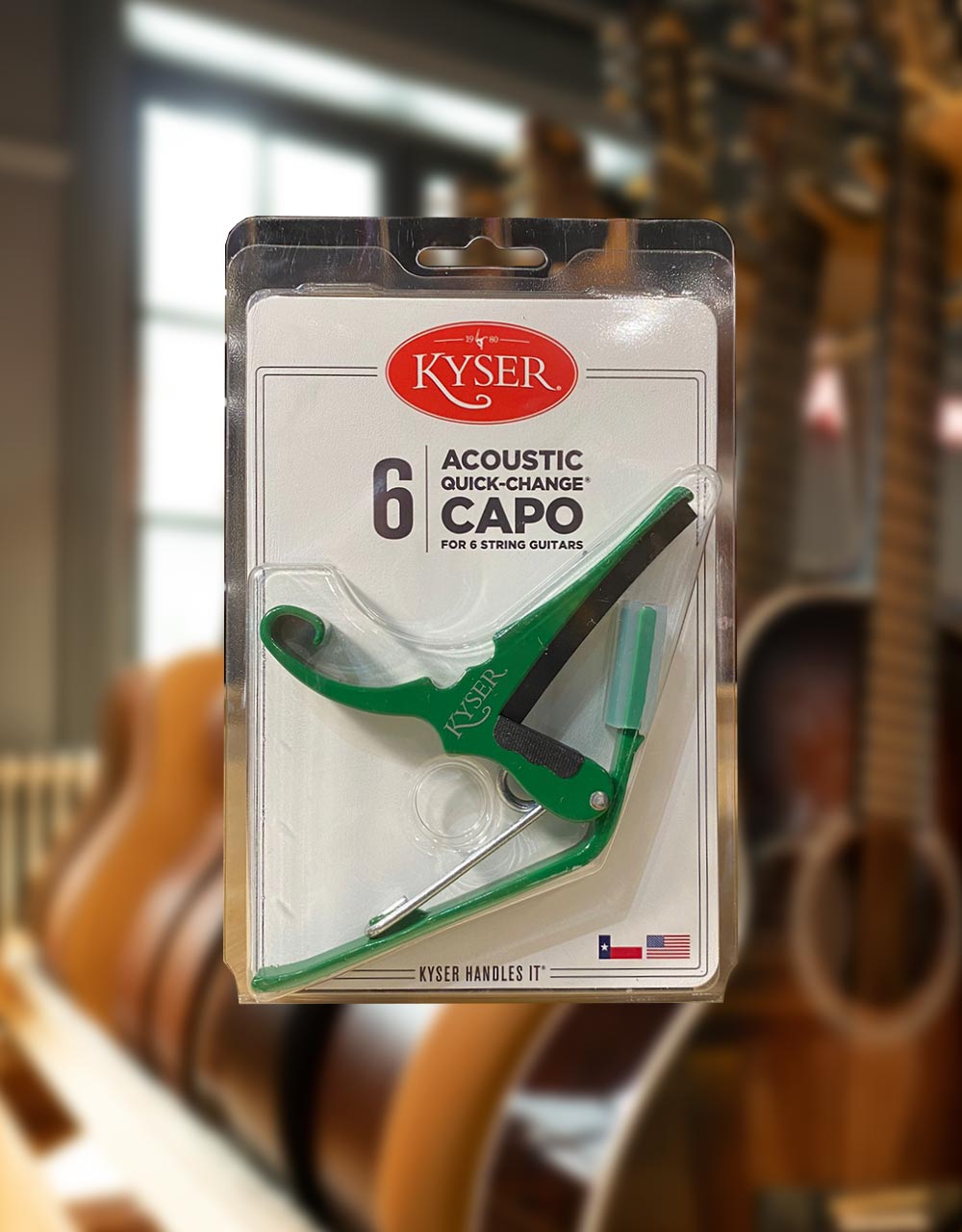 Каподастр для гитары Kyser KG6EG - купить в "Гитарном Клубе"