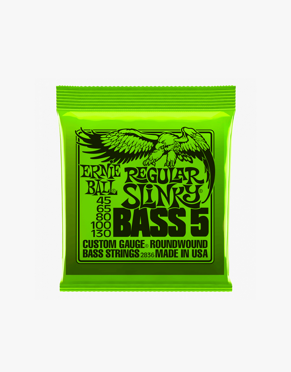 Струны для бас-гитары Ernie Ball 2836 Regular Slinky 45-130 - купить в "Гитарном Клубе"