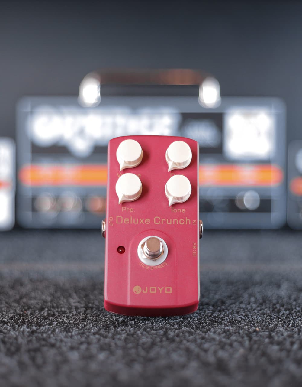 Гитарная педаль JOYO JF-39, Deluxe Crunch - купить в "Гитарном Клубе"
