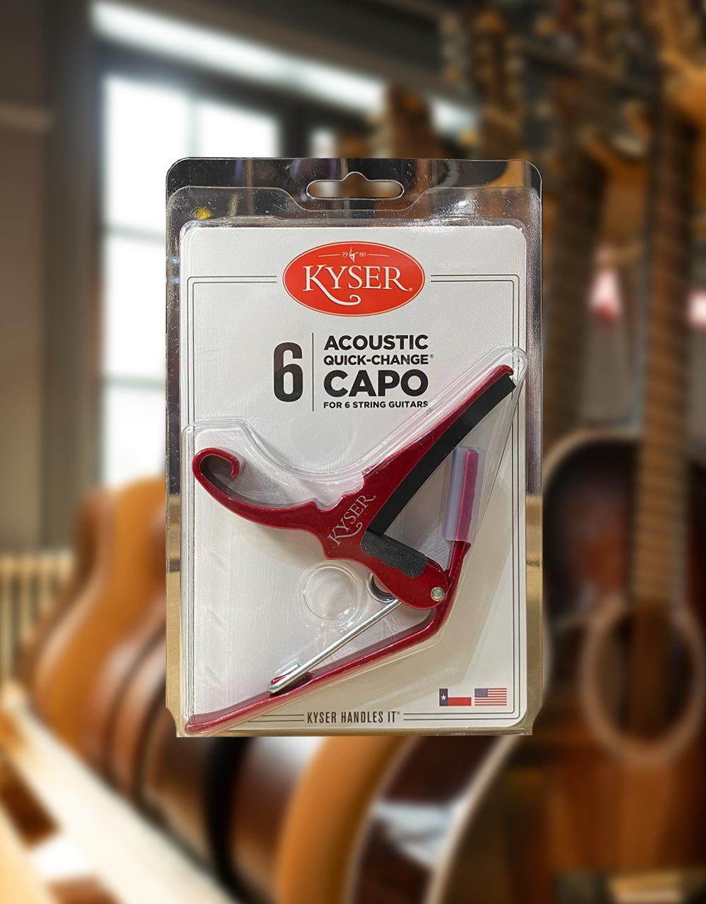 Каподастр для гитары Kyser KG6RA - купить в "Гитарном Клубе"