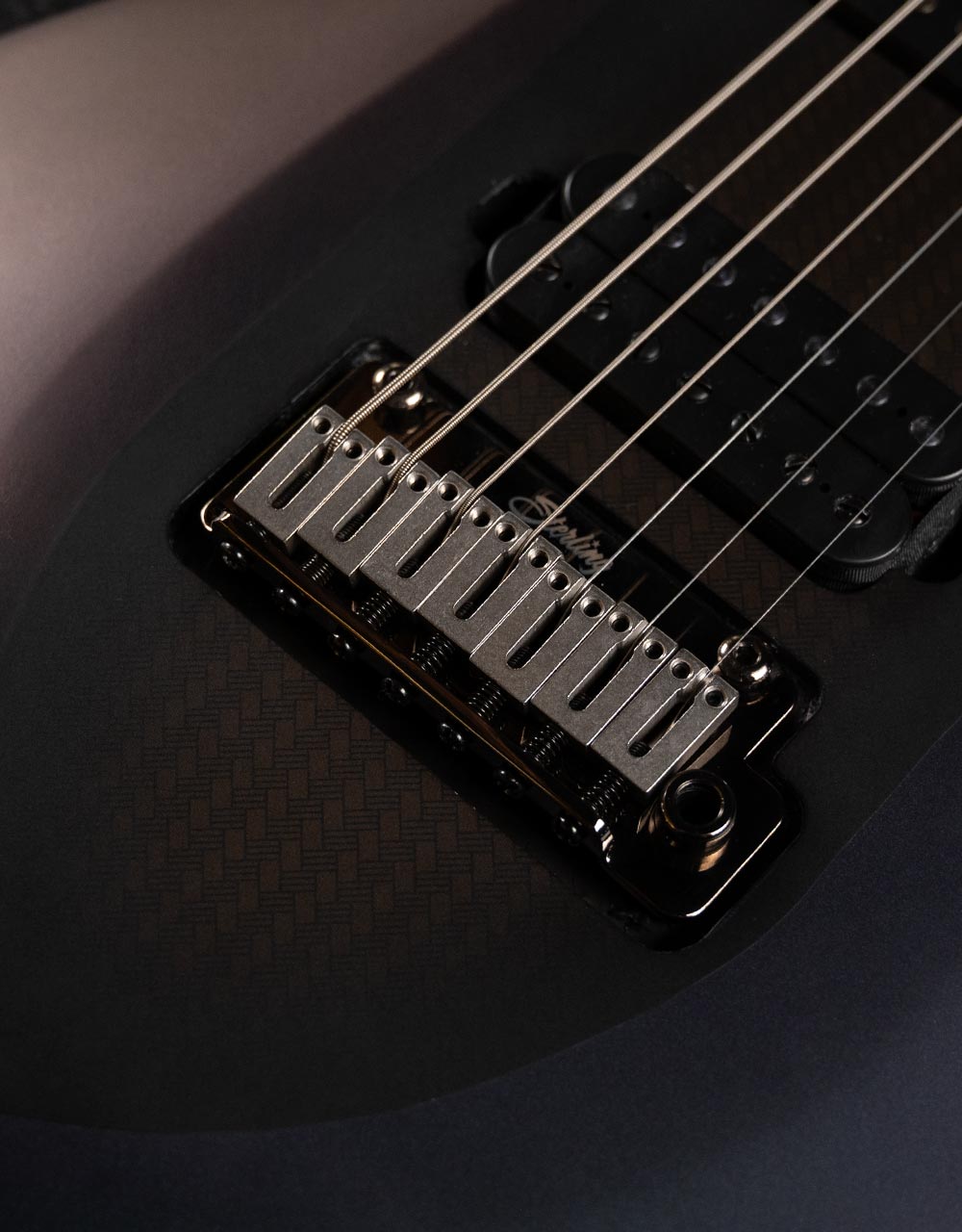 Электрогитара Sterling Majesty in Arctic Dream 7, John Petrucci Signature - купить в "Гитарном Клубе"