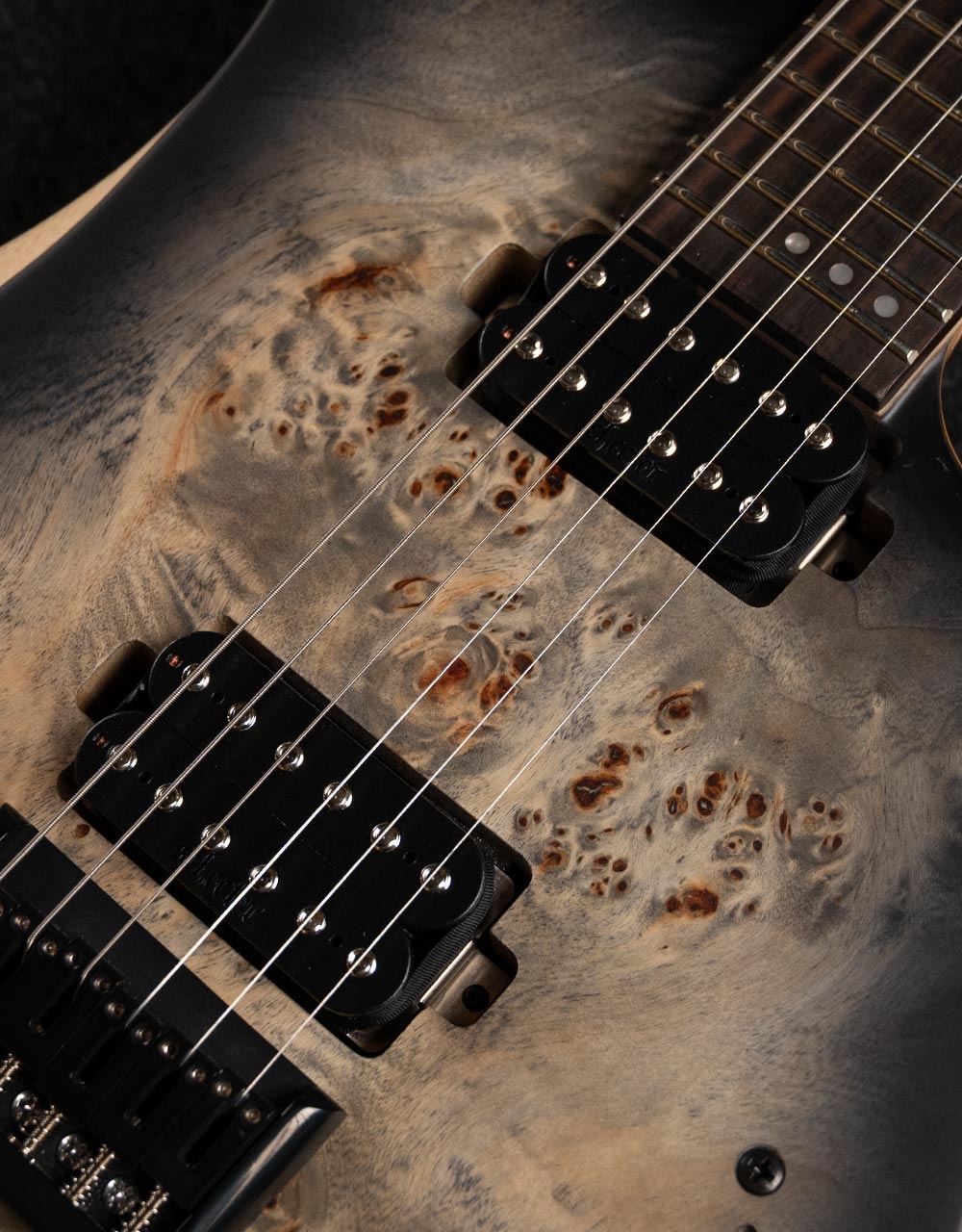 Электрогитара Schecter Reaper-6 Satin Charcoal Burst - купить в "Гитарном Клубе"