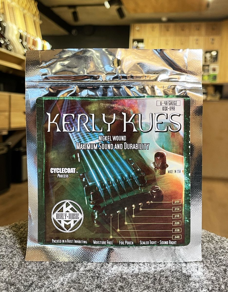 Струны для электрогитары KERLY KQX-1148 Kues Nickel Plated Steel Tempered, 11-48 - купить в "Гитарном Клубе"