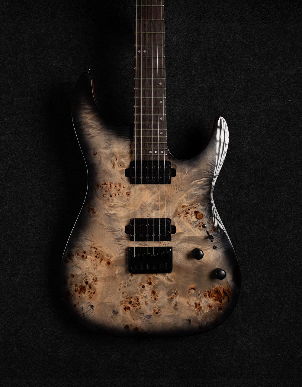Электрогитара Schecter C-6 Pro Charcoal Burst - купить в "Гитарном Клубе"