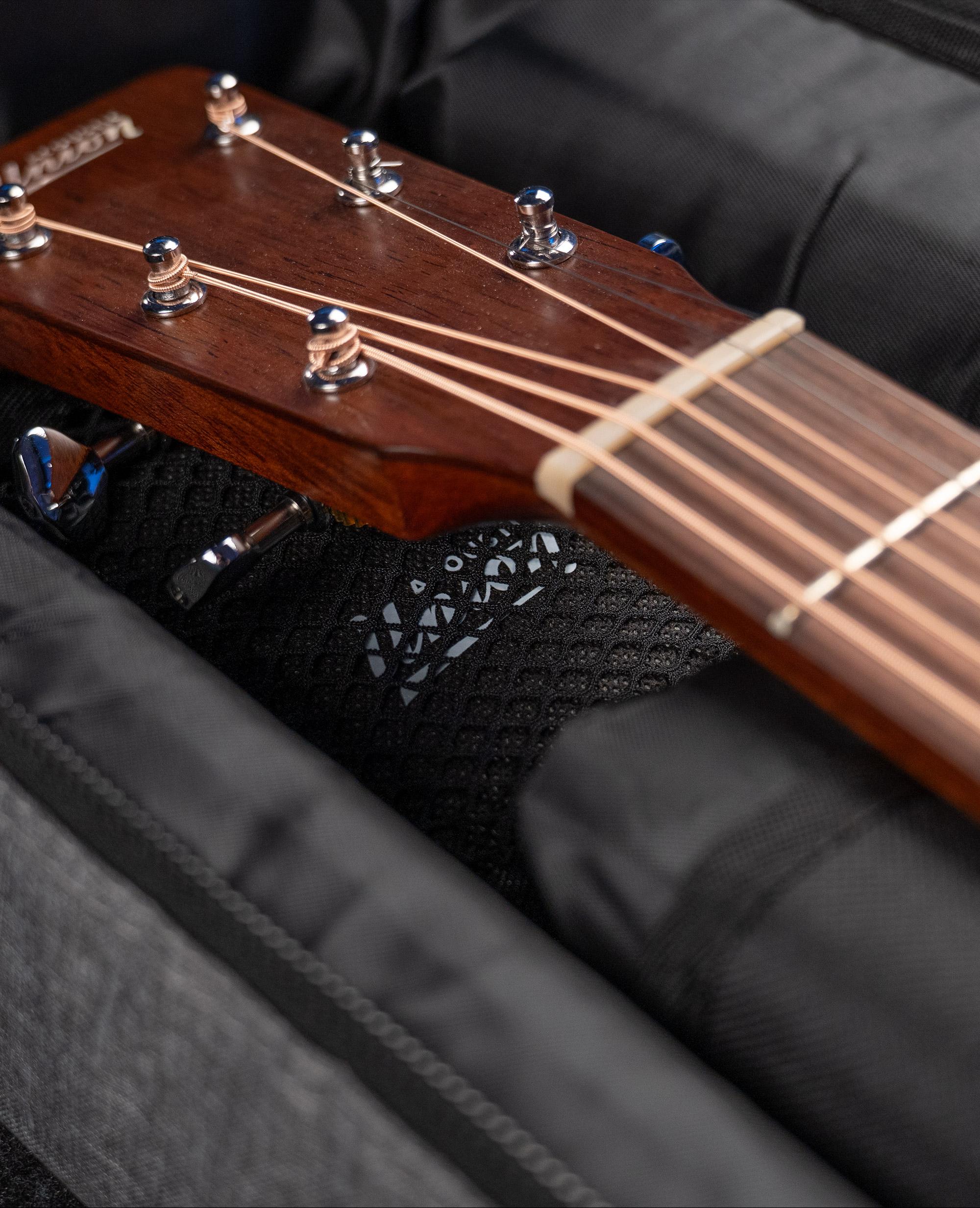 Чехол для акустической гитары Acoustic Union 0230A-NA, Night Azure - купить в "Гитарном Клубе"