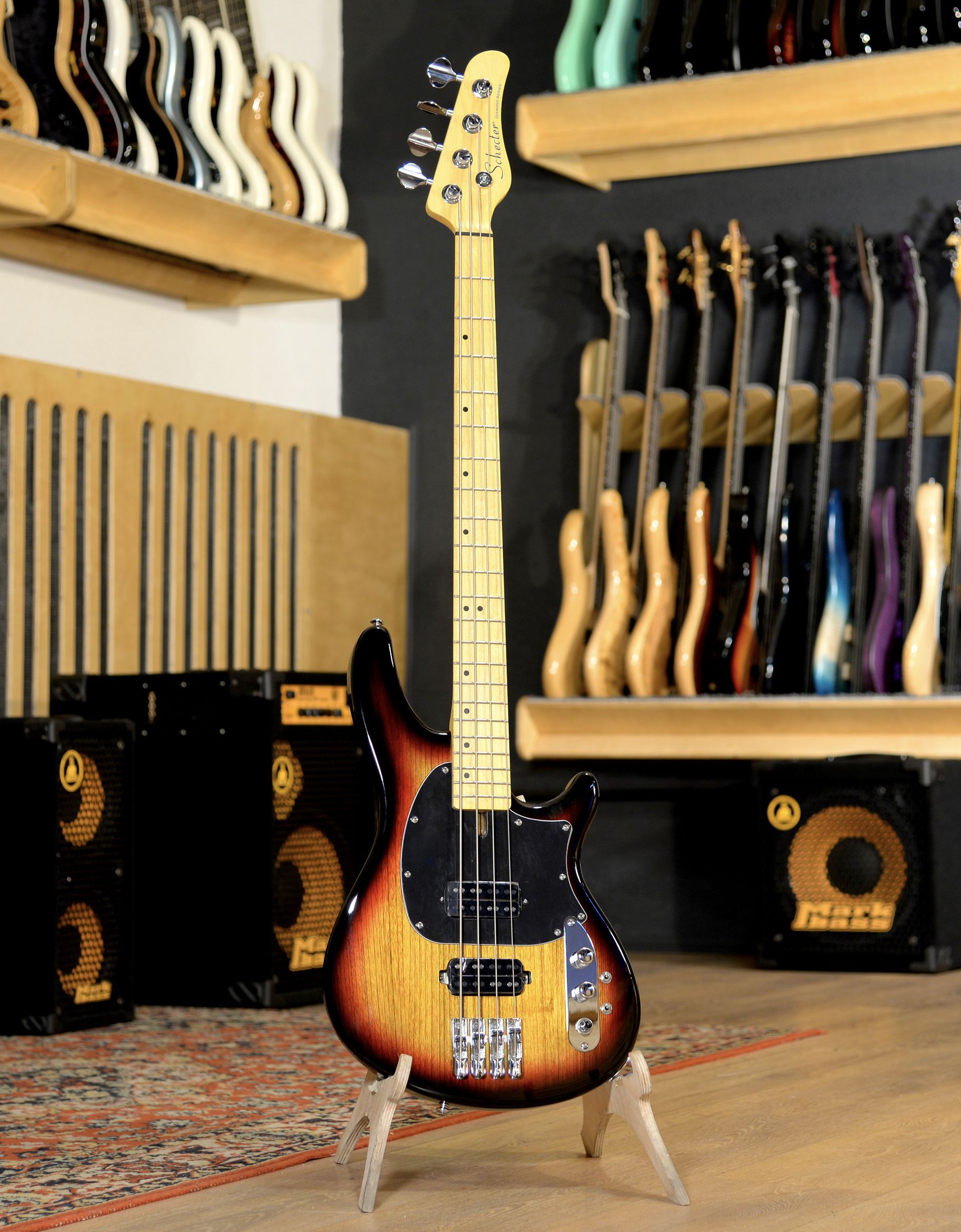 Бас-гитара Schecter CV-4 BASS 3TSB - купить в "Гитарном Клубе"