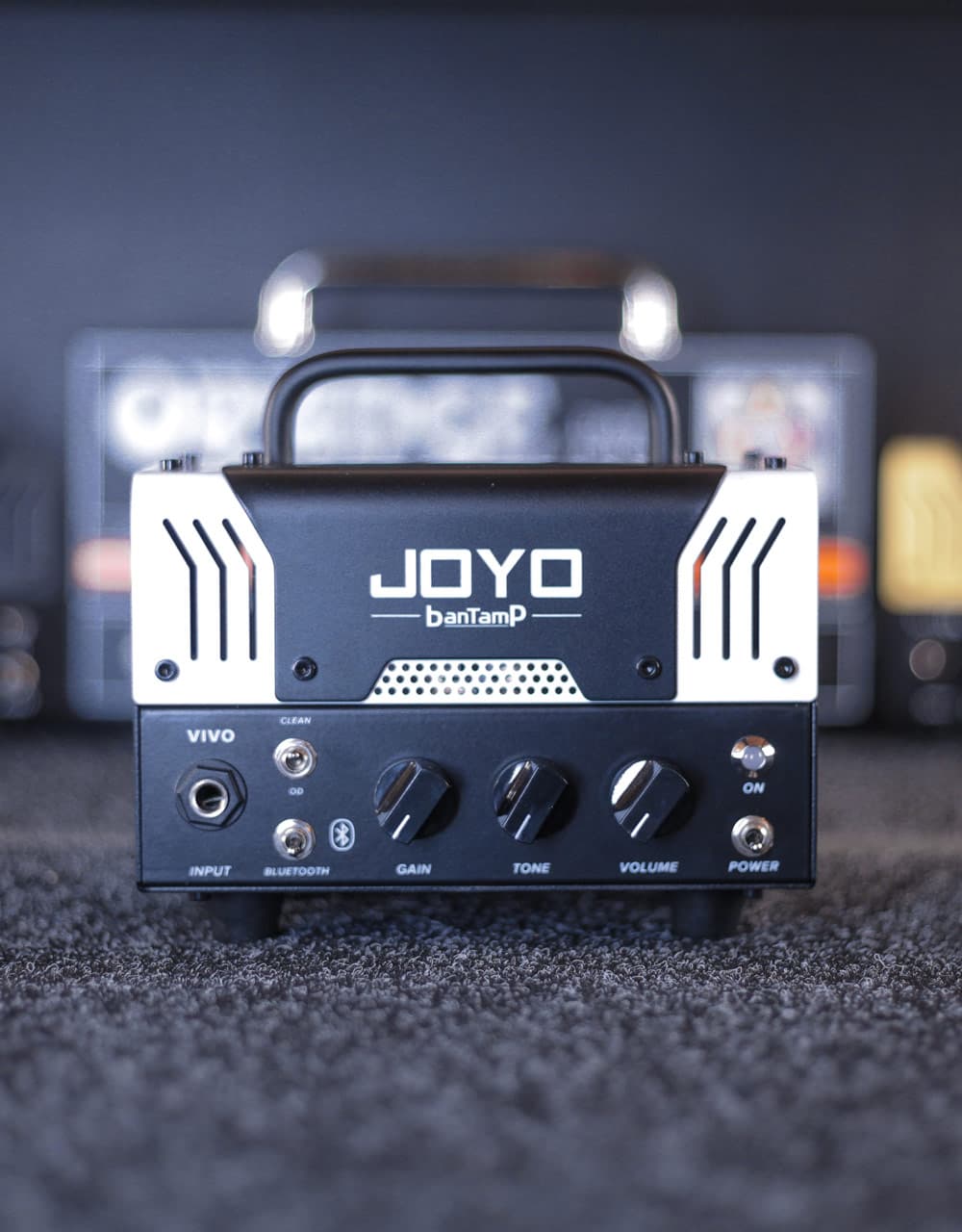 Ламповая мини-голова Joyo Bantamp Vivo, 20Вт, 2 канала, Bluetooth - купить в "Гитарном Клубе"