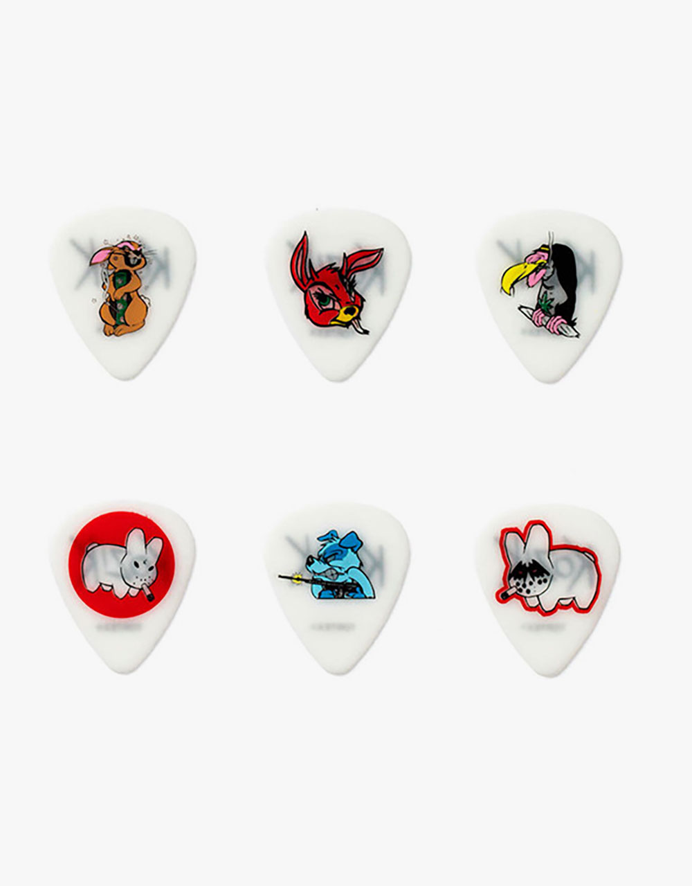 Набор медиаторов Dunlop BL109P.73 Frank Kozik, 0.73 мм - купить в "Гитарном Клубе"