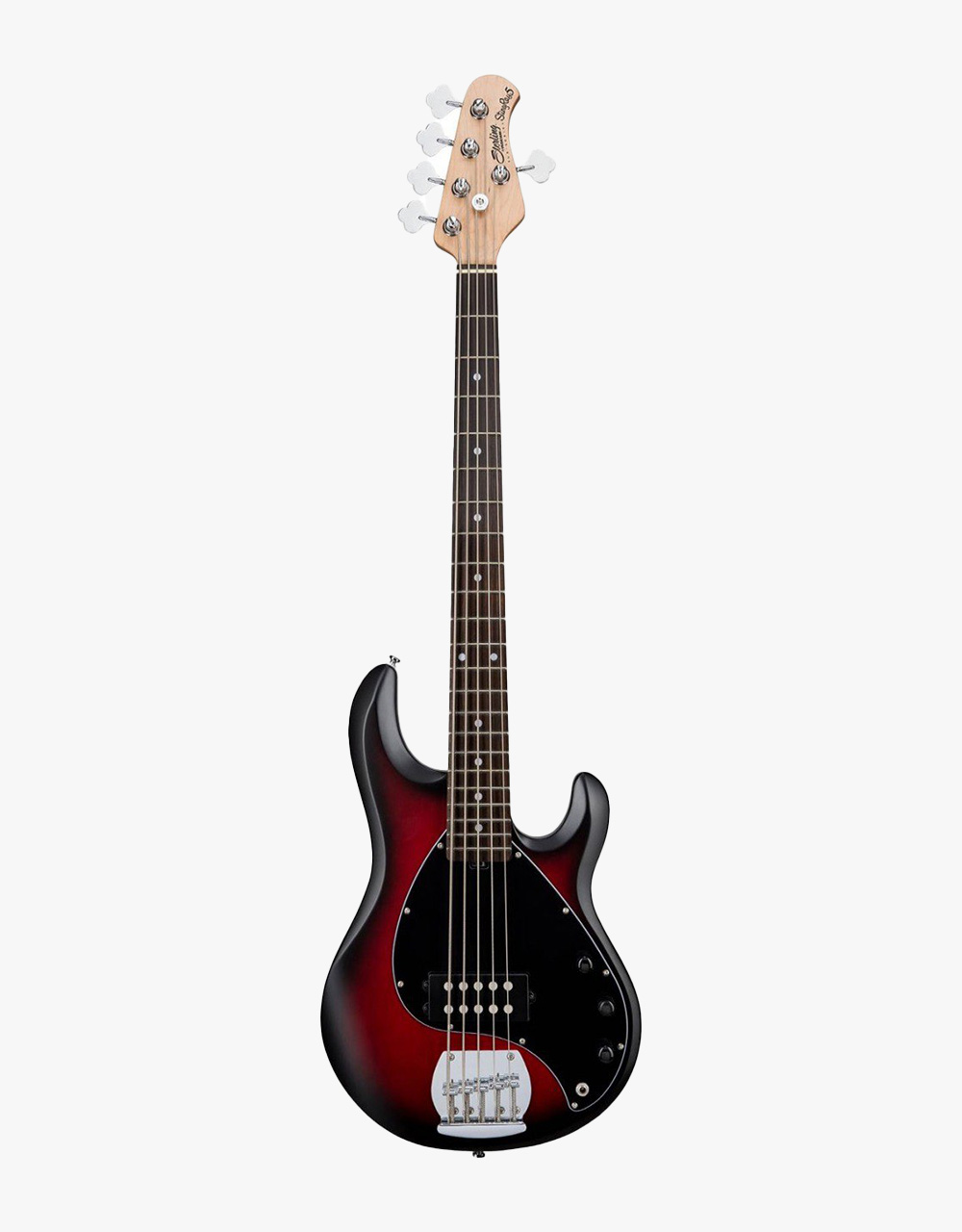 Бас-гитара Sterling StingRay ST-RAY5-RRBS, Ruby Red Burst Satin - купить в "Гитарном Клубе"