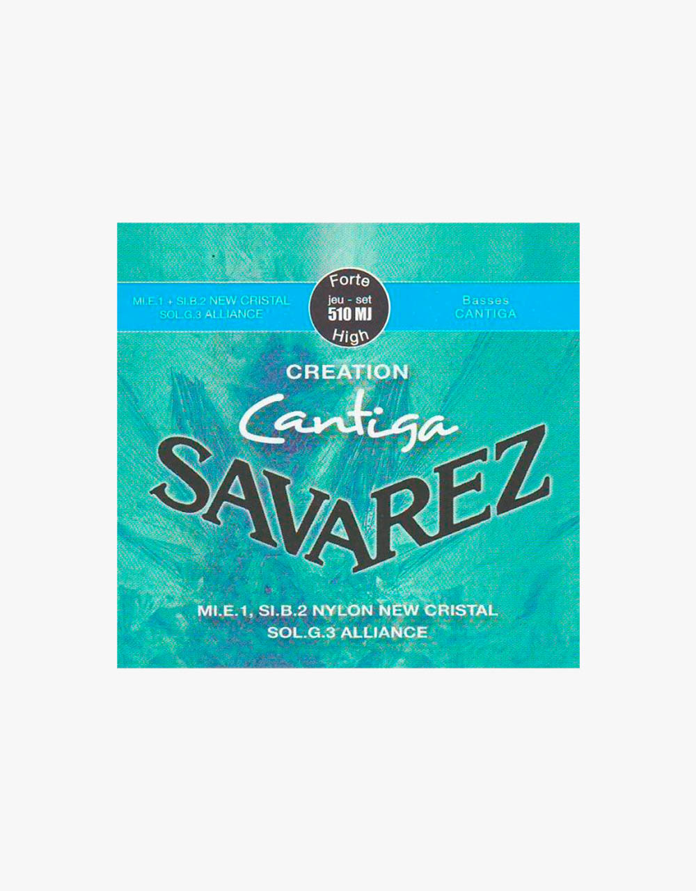 Струны для классической гитары Savarez 510 MJ Creation Cantiga Blue High Tension - купить в "Гитарном Клубе"