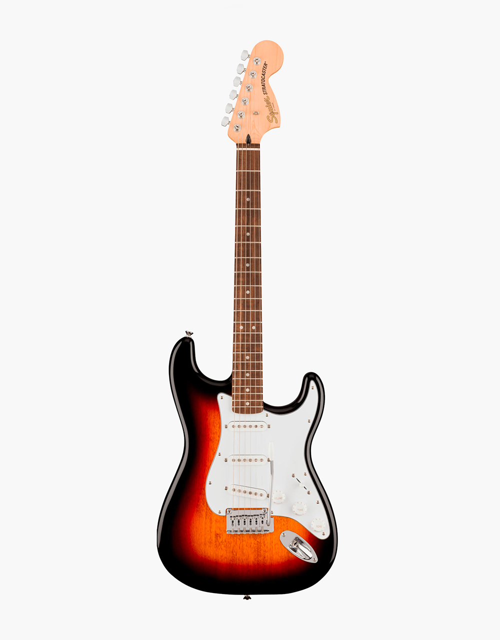 Электрогитара Squier Affinity Stratocaster LRL 3-Color Sunburst - купить в "Гитарном Клубе"